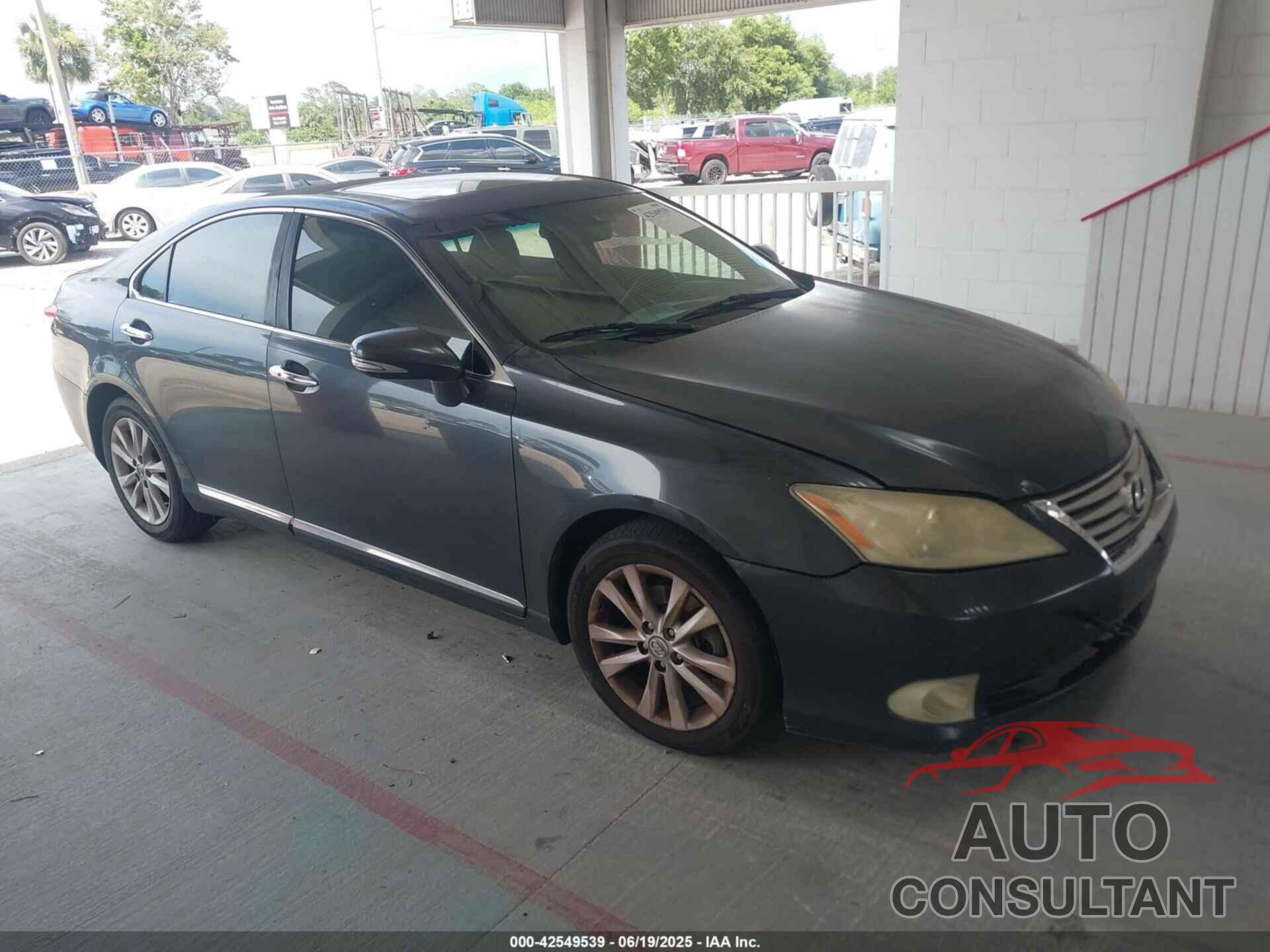 LEXUS ES 350 2011 - JTHBK1EG6B2446495