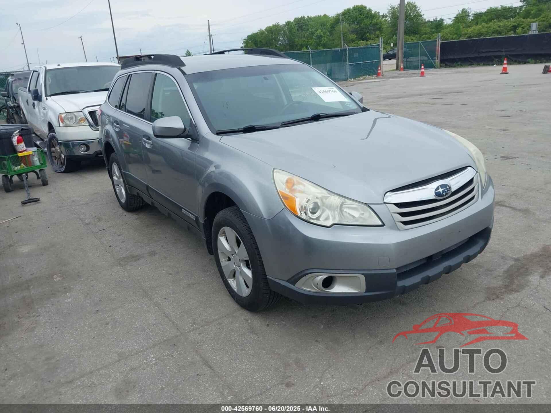 SUBARU OUTBACK 2011 - 4S4BRCCC9B3349449