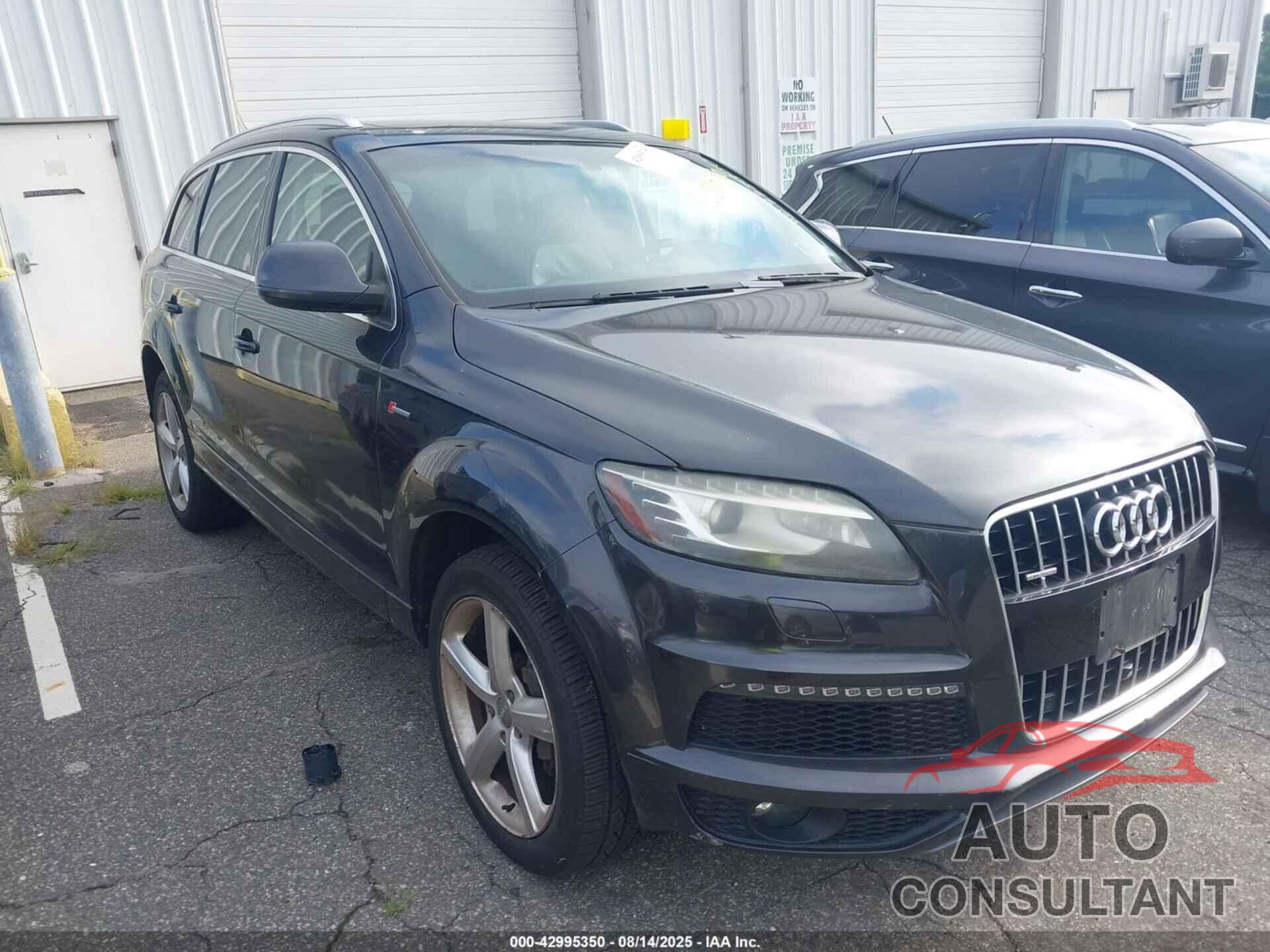 AUDI Q7 2013 - WA1DGAFE0DD007822