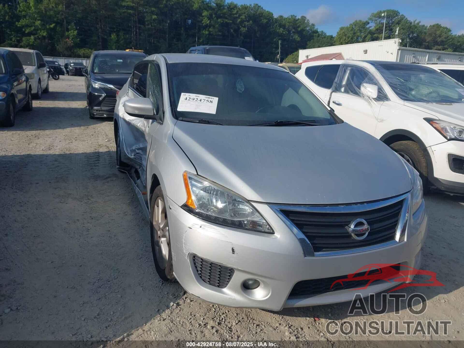 NISSAN SENTRA 2013 - 3N1AB7AP5DL758107