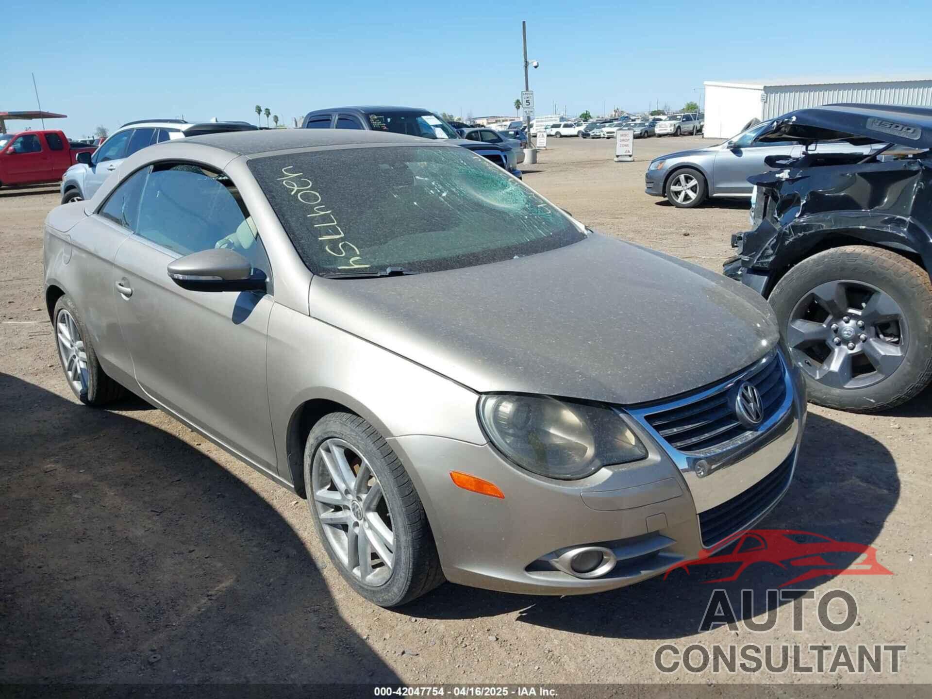 VOLKSWAGEN EOS 2009 - WVWFA71FX9V024731