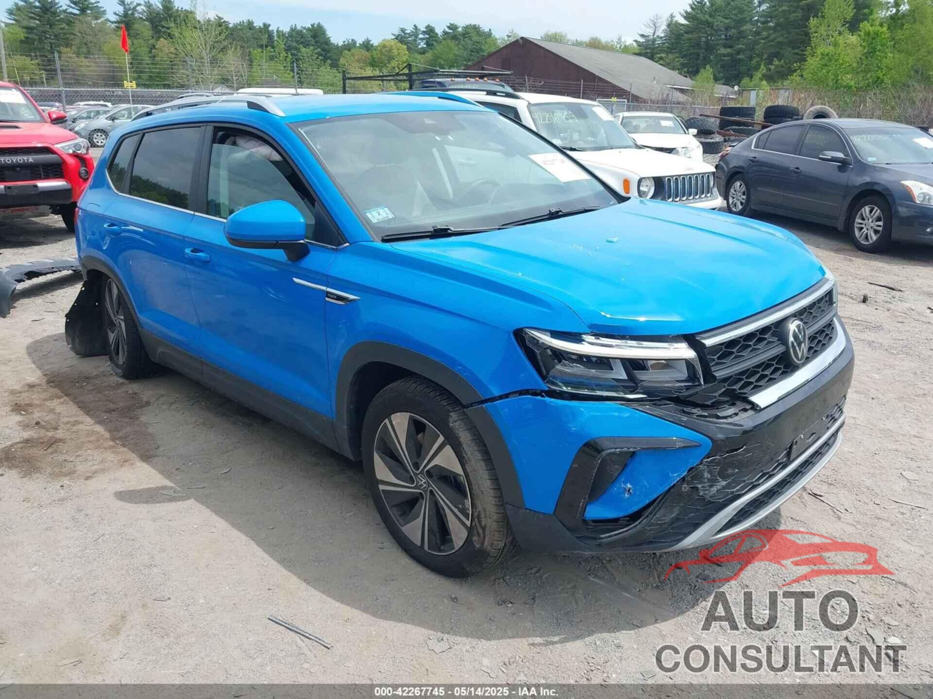 VOLKSWAGEN TAOS 2023 - 3VVUX7B25PM361611