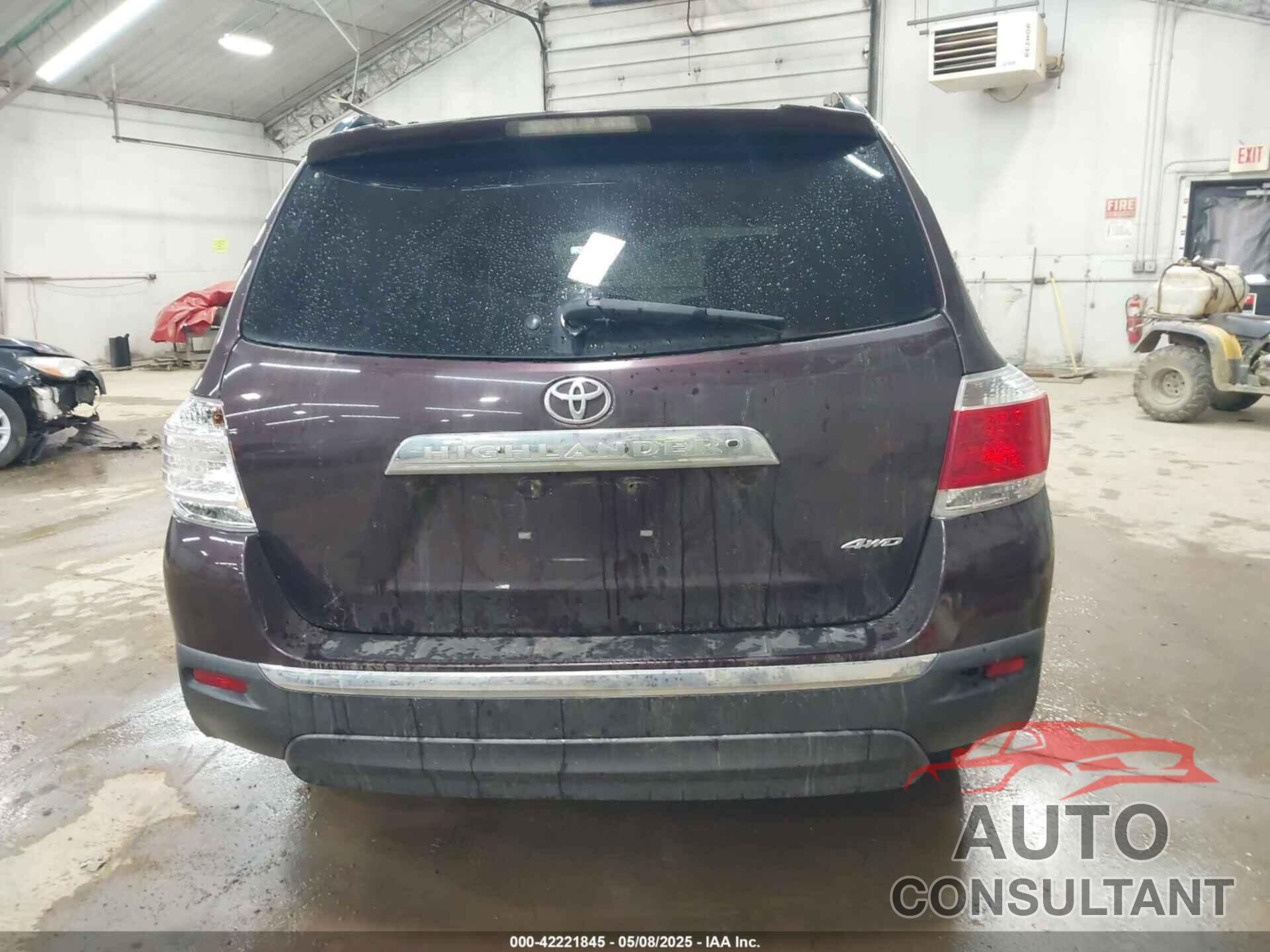 TOYOTA HIGHLANDER 2011 - 5TDBK3EH7BS082991