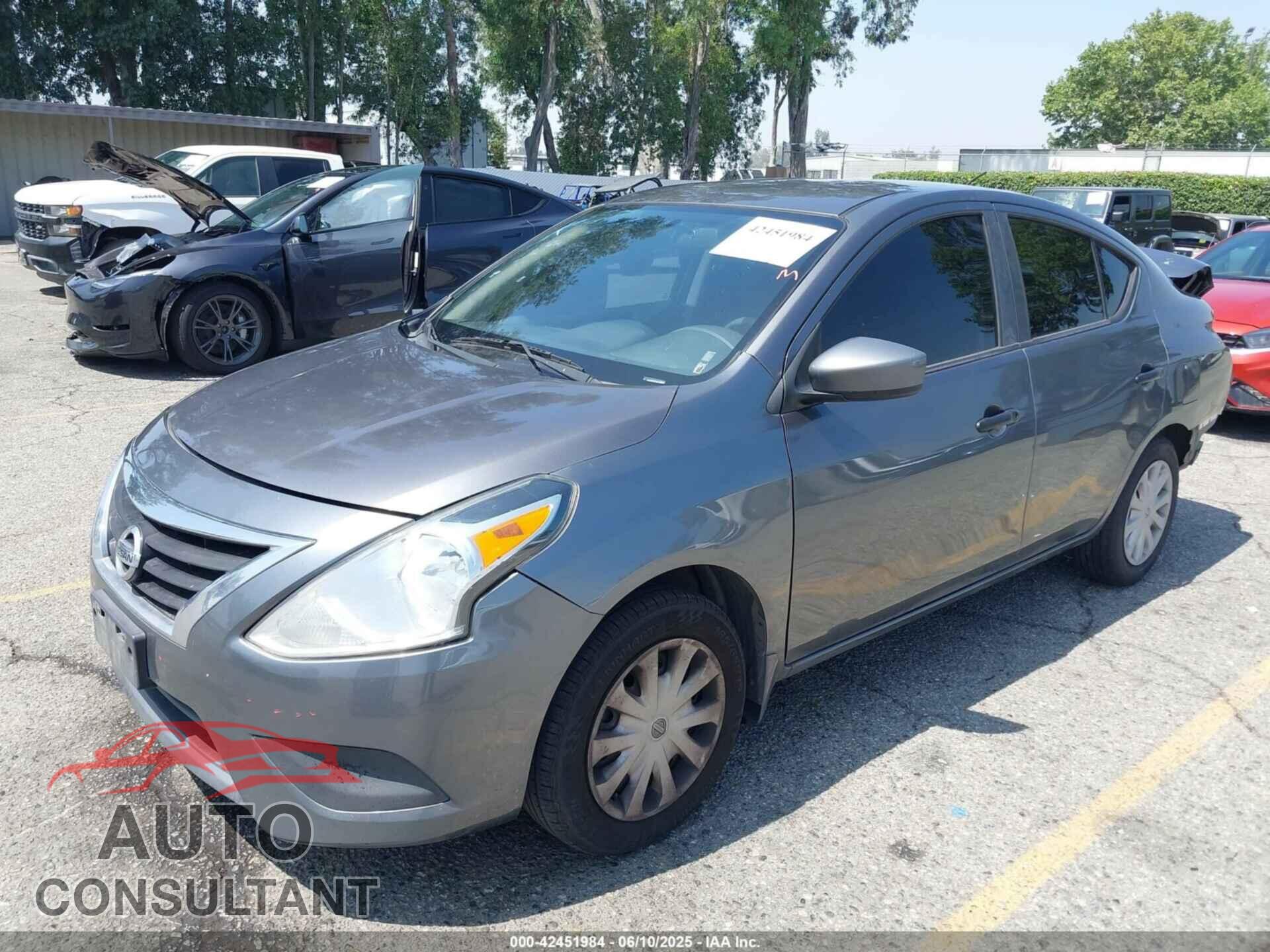 NISSAN VERSA 2016 - 3N1CN7AP3GL826344