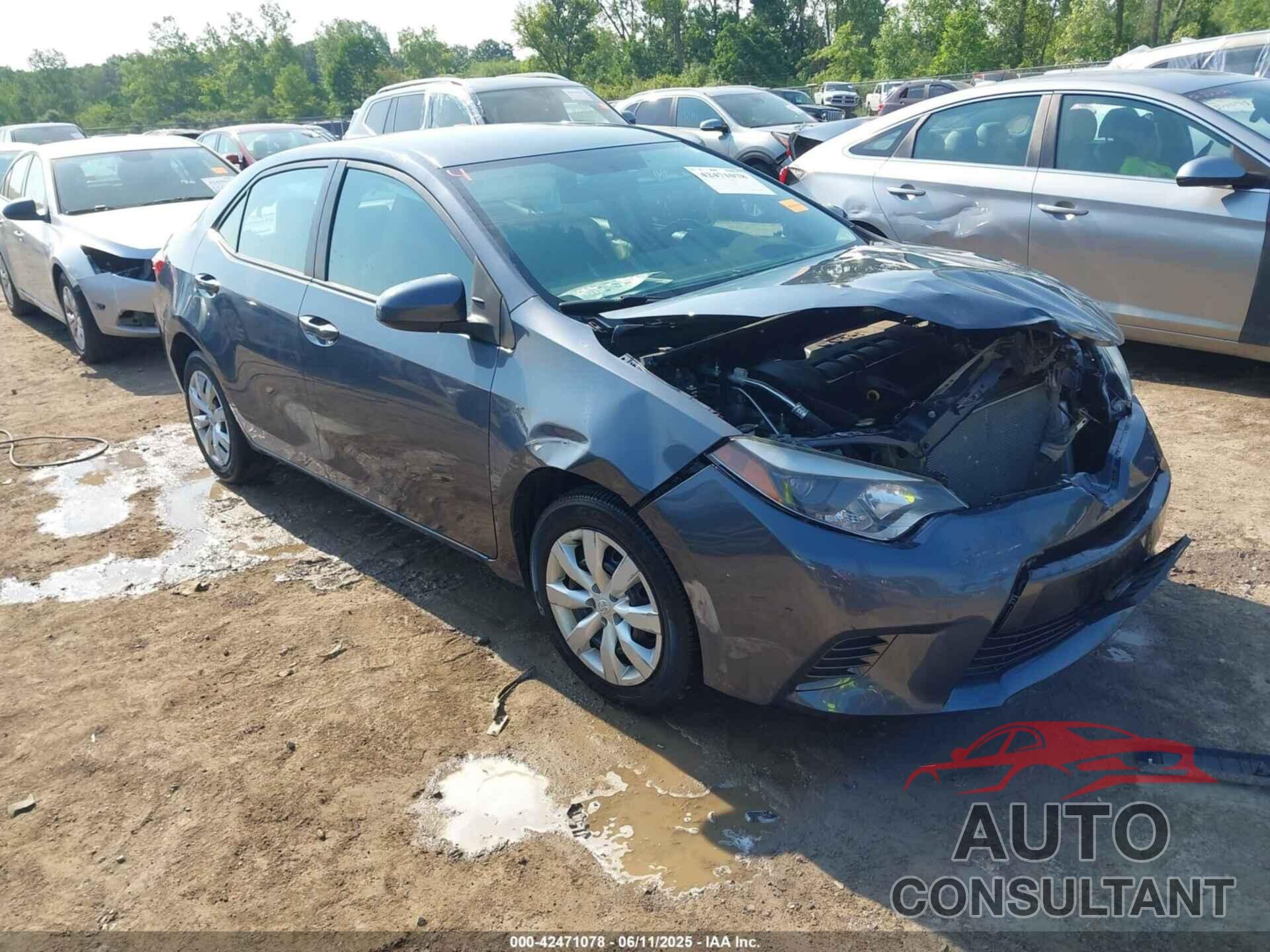 TOYOTA COROLLA 2016 - 5YFBURHE7GP481995