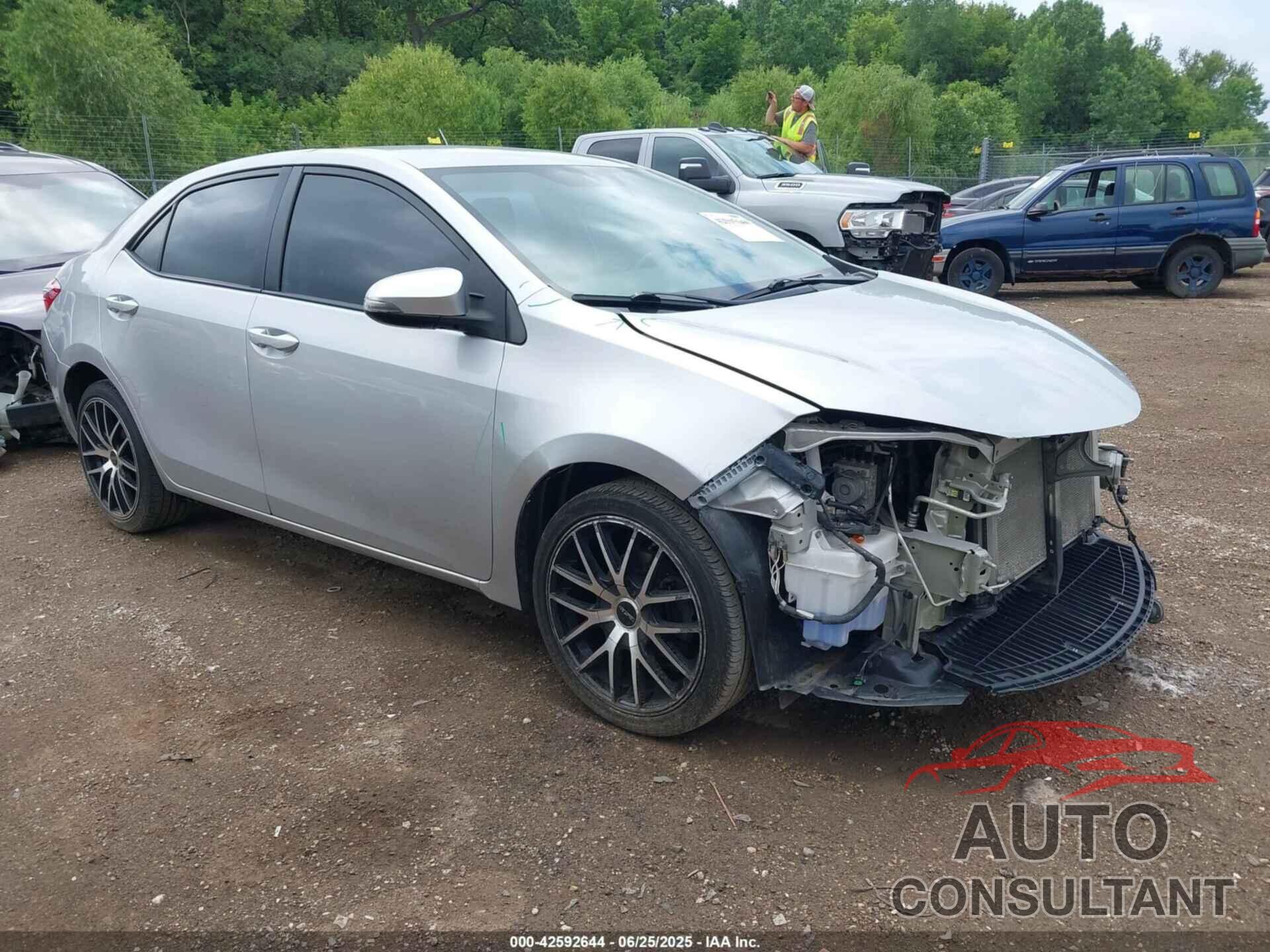 TOYOTA COROLLA 2016 - 5YFBURHE5GP491148