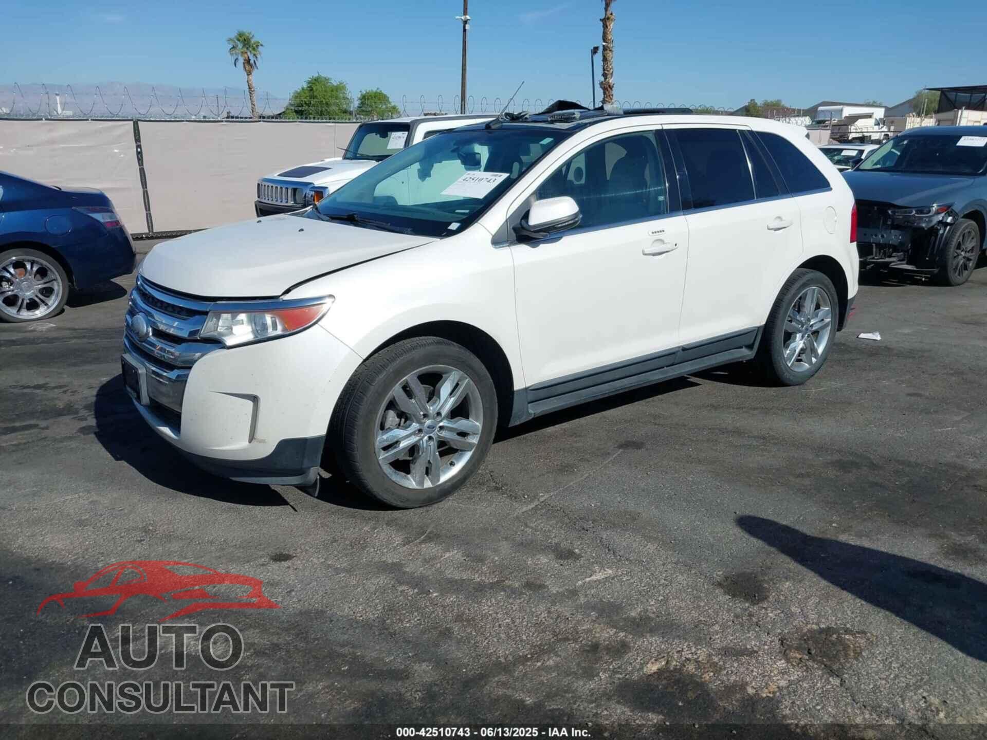FORD EDGE 2013 - 2FMDK3K98DBC74622