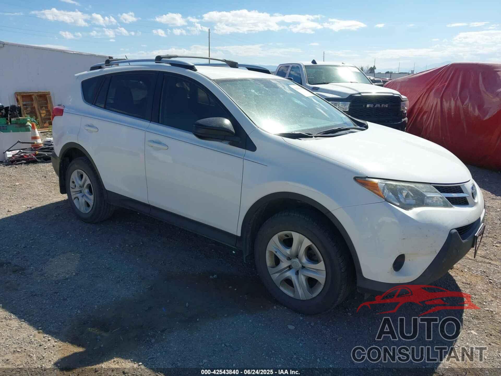 TOYOTA RAV4 2013 - JTMZFREV0DD019628