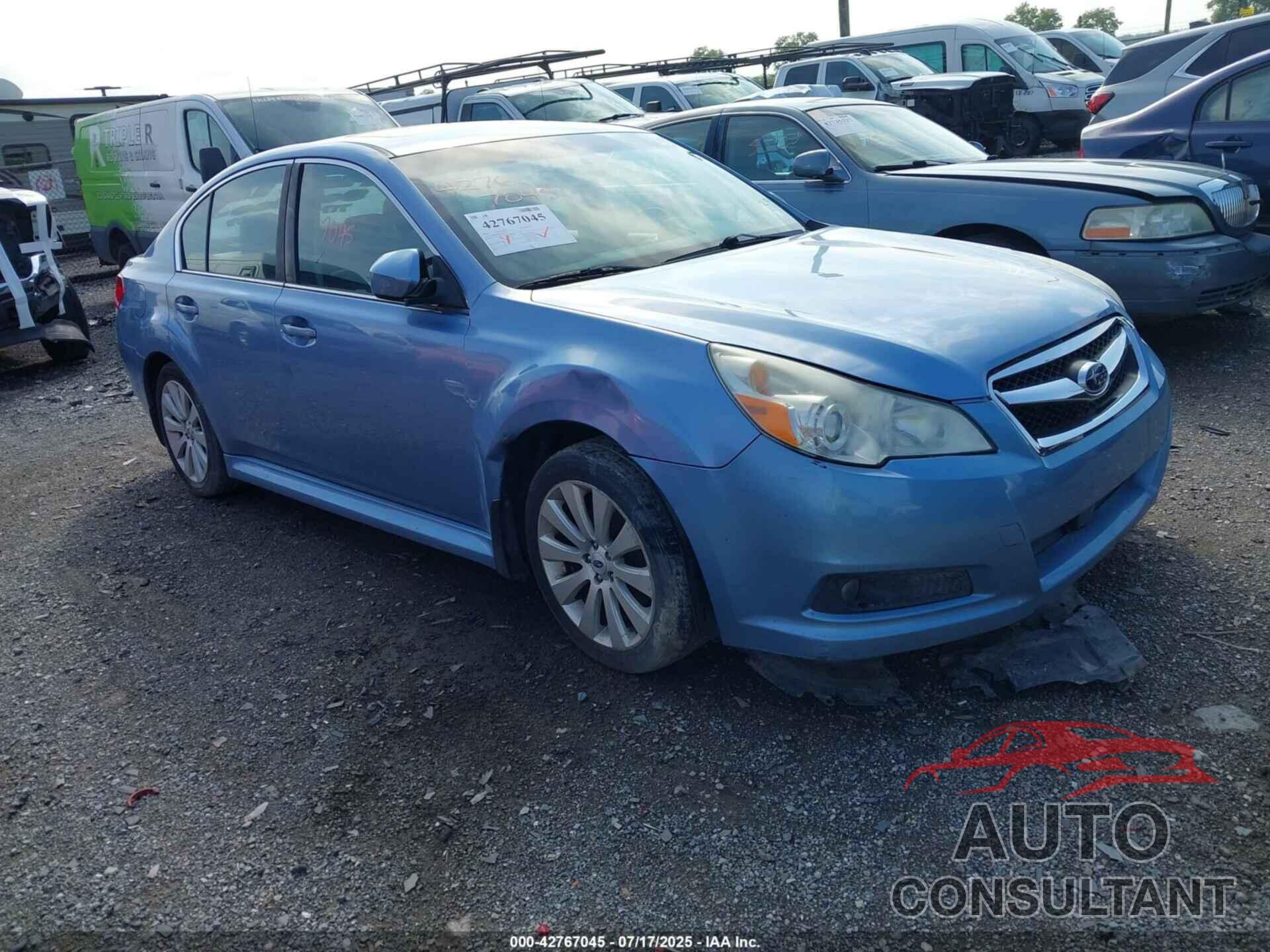 SUBARU LEGACY 2011 - 4S3BMBK64B3253057