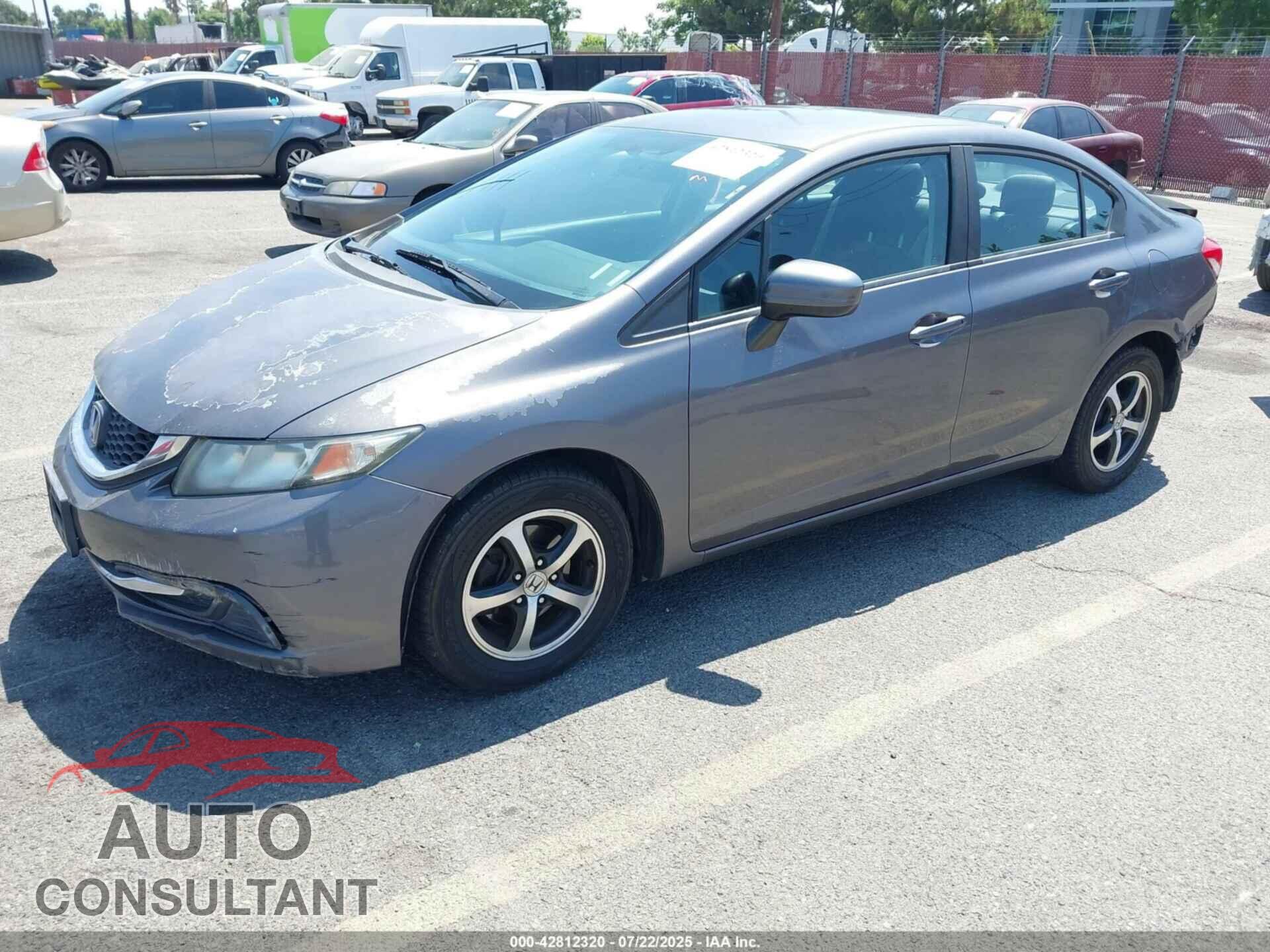 HONDA CIVIC 2015 - 19XFB2F71FE248357