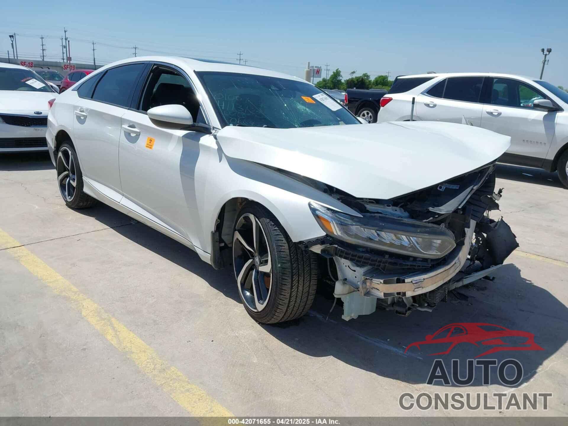 HONDA ACCORD 2019 - 1HGCV2F30KA016435