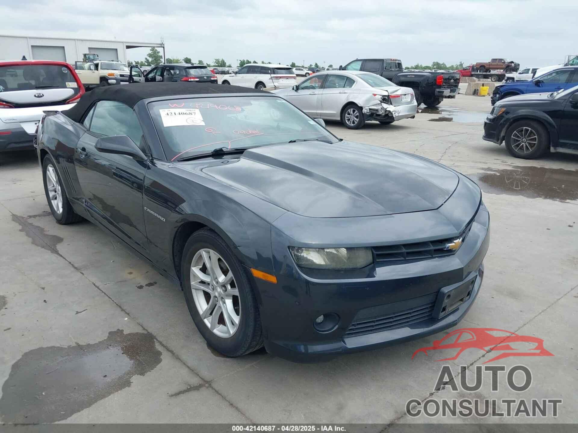 CHEVROLET CAMARO 2015 - 2G1FD3D36F9135883