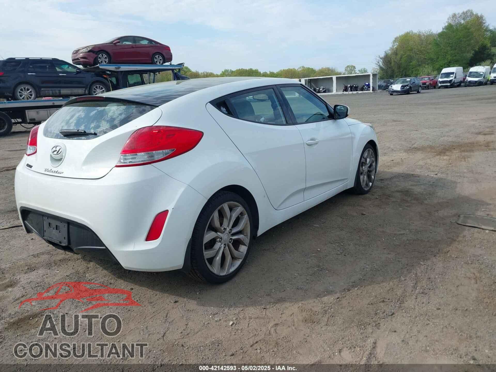 HYUNDAI VELOSTER 2012 - KMHTC6AD6CU063301