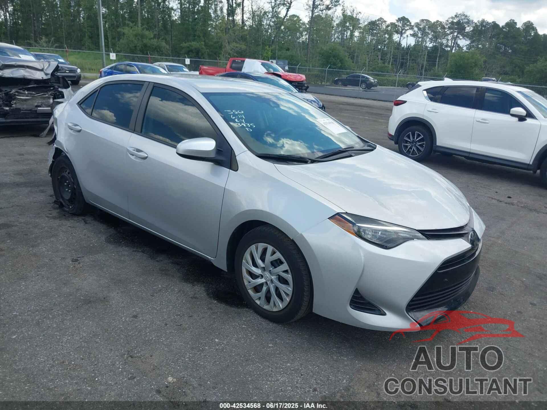 TOYOTA COROLLA 2019 - 5YFBURHE3KP933935