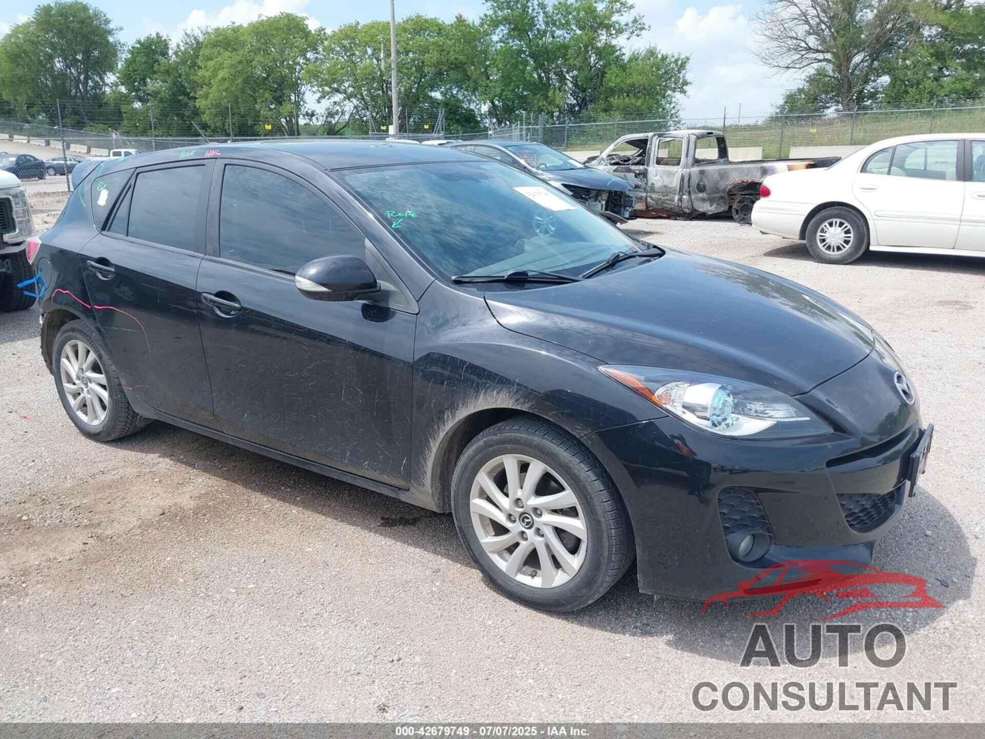 MAZDA MAZDA3 2013 - JM1BL1M77D1727083