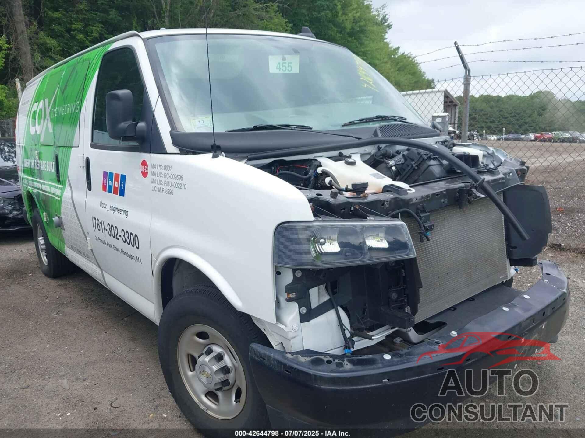 CHEVROLET EXPRESS CARGO 2023 - 1GCWGAFP8P1109133