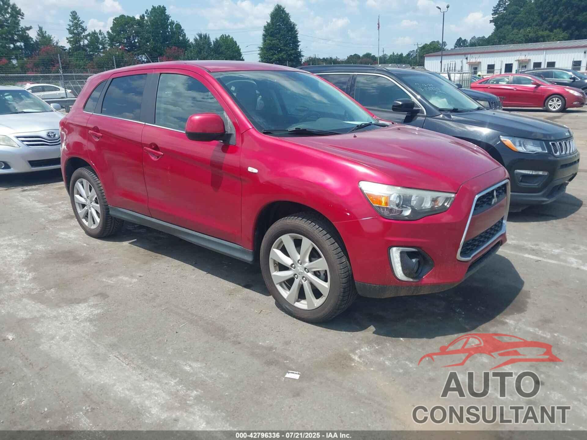 MITSUBISHI OUTLANDER SPORT 2015 - 4A4AR4AU1FE039610