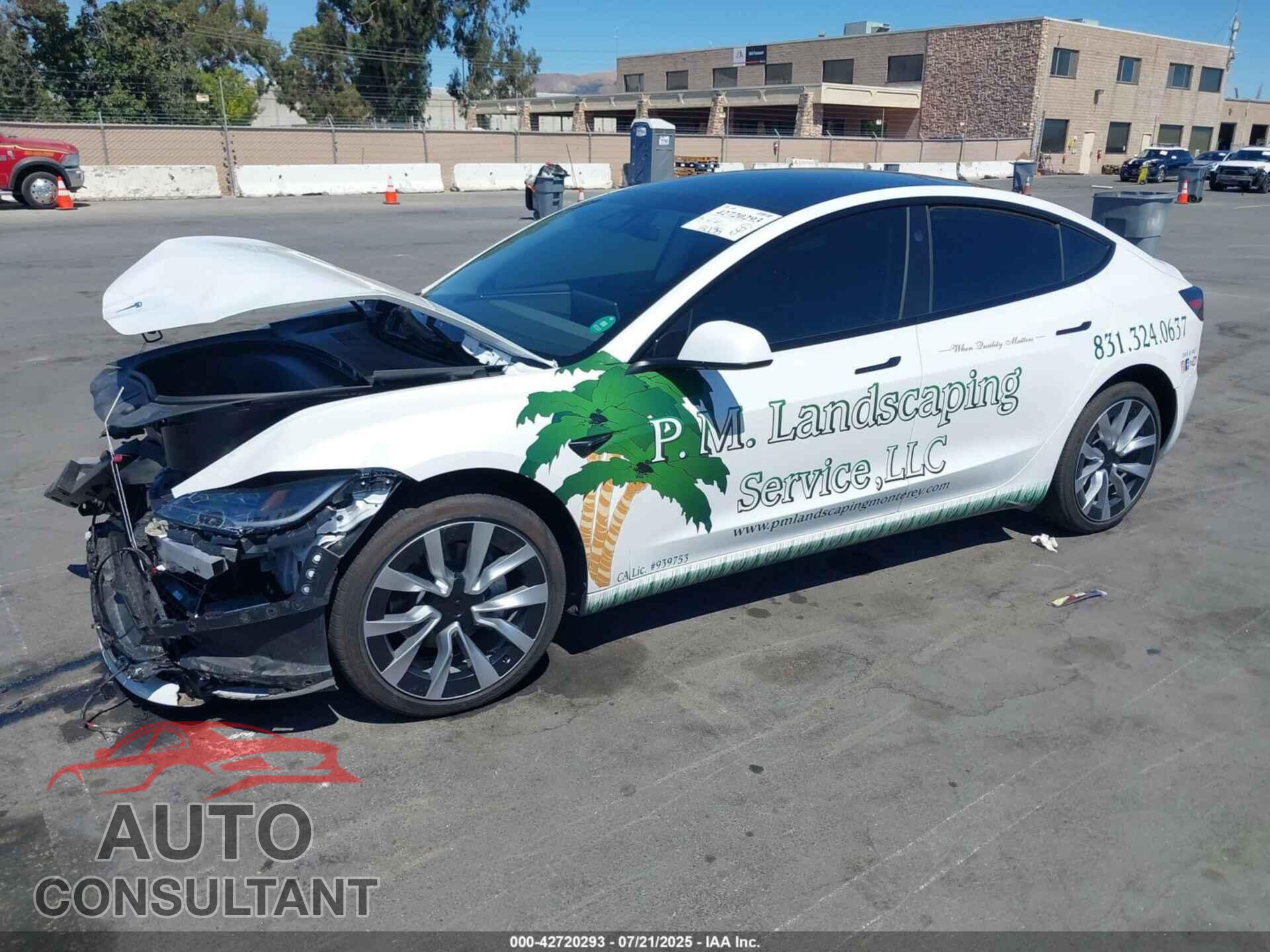 TESLA MODEL 3 2025 - 5YJ3E1EAXSF876990