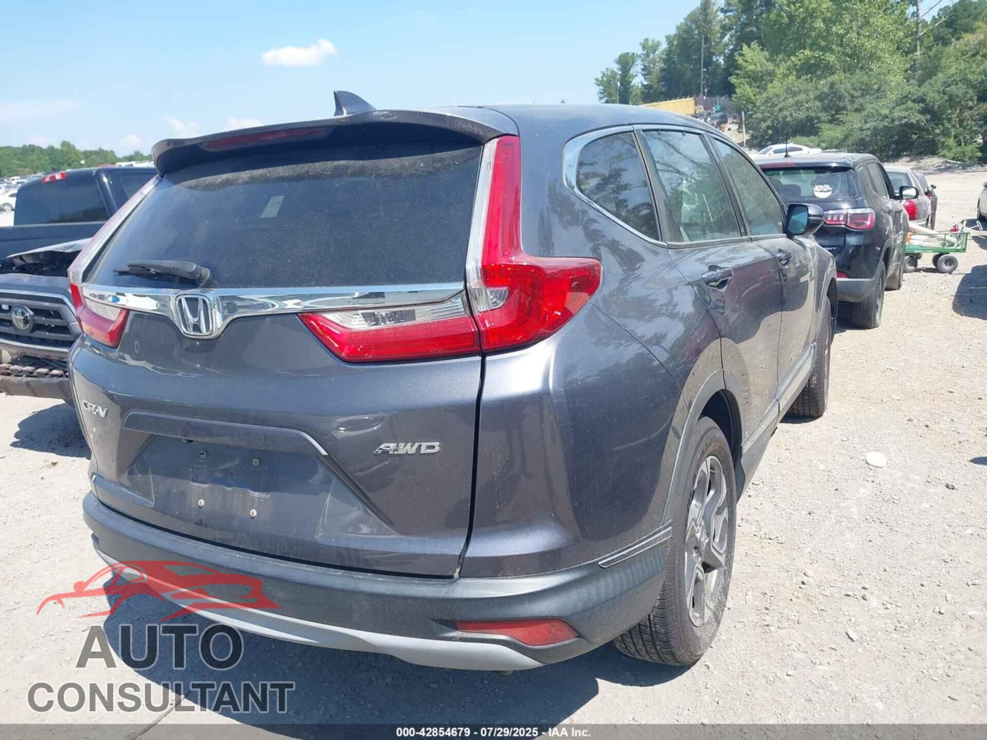 HONDA CR-V 2017 - 2HKRW2H57HH663890