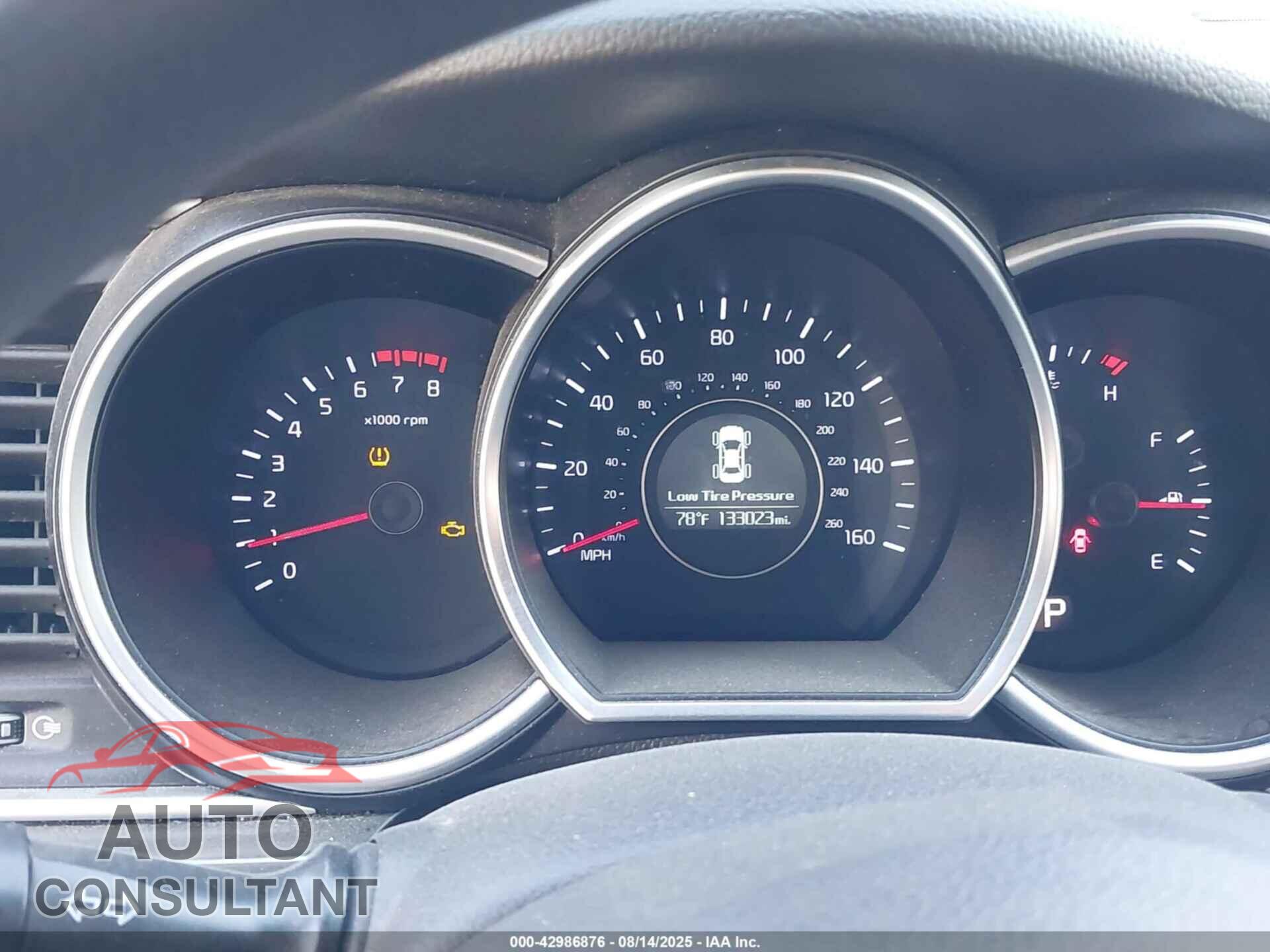 KIA OPTIMA 2015 - KNAGM4A77F5600058