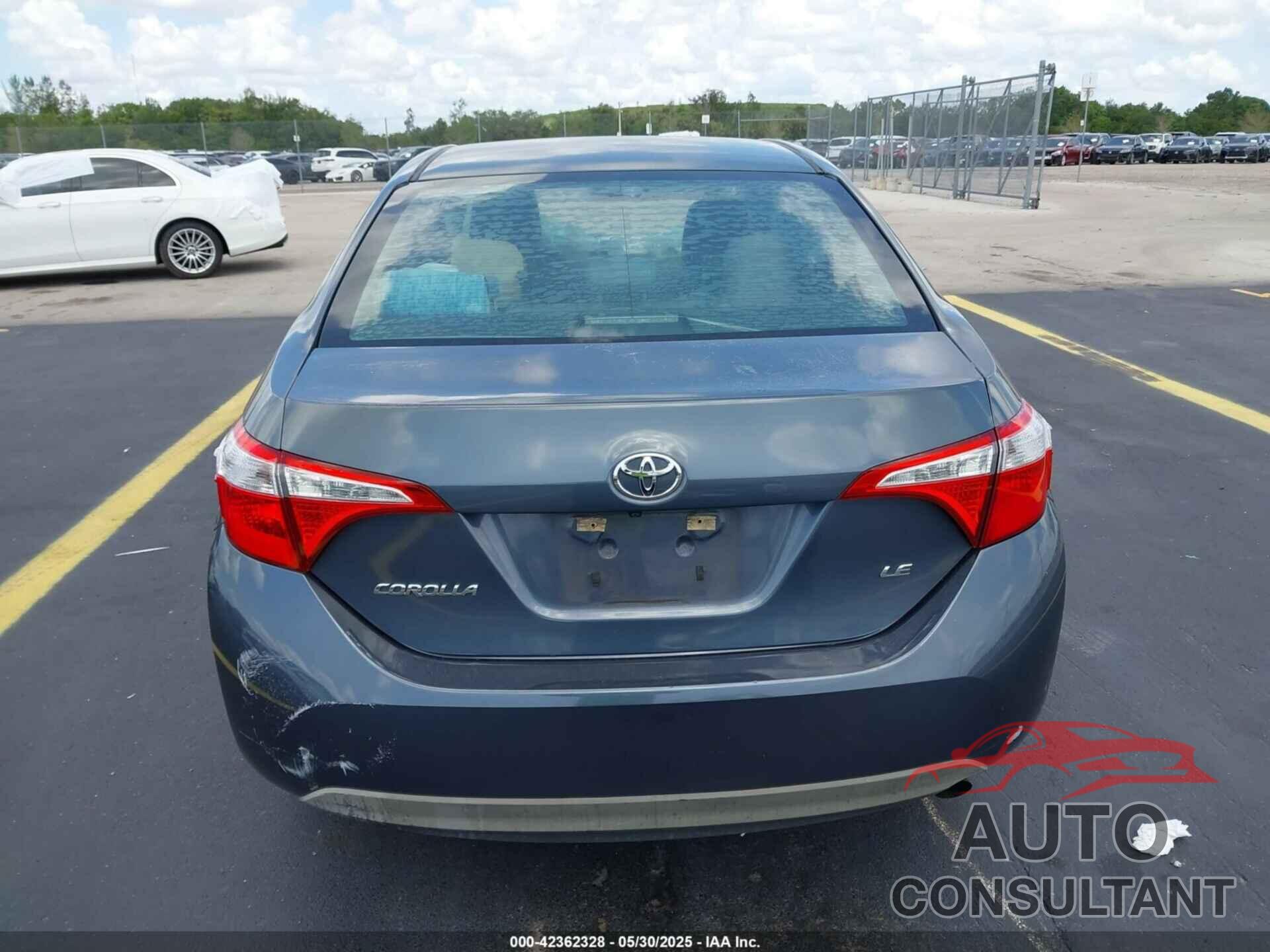 TOYOTA COROLLA 2016 - 5YFBURHE9GP533241