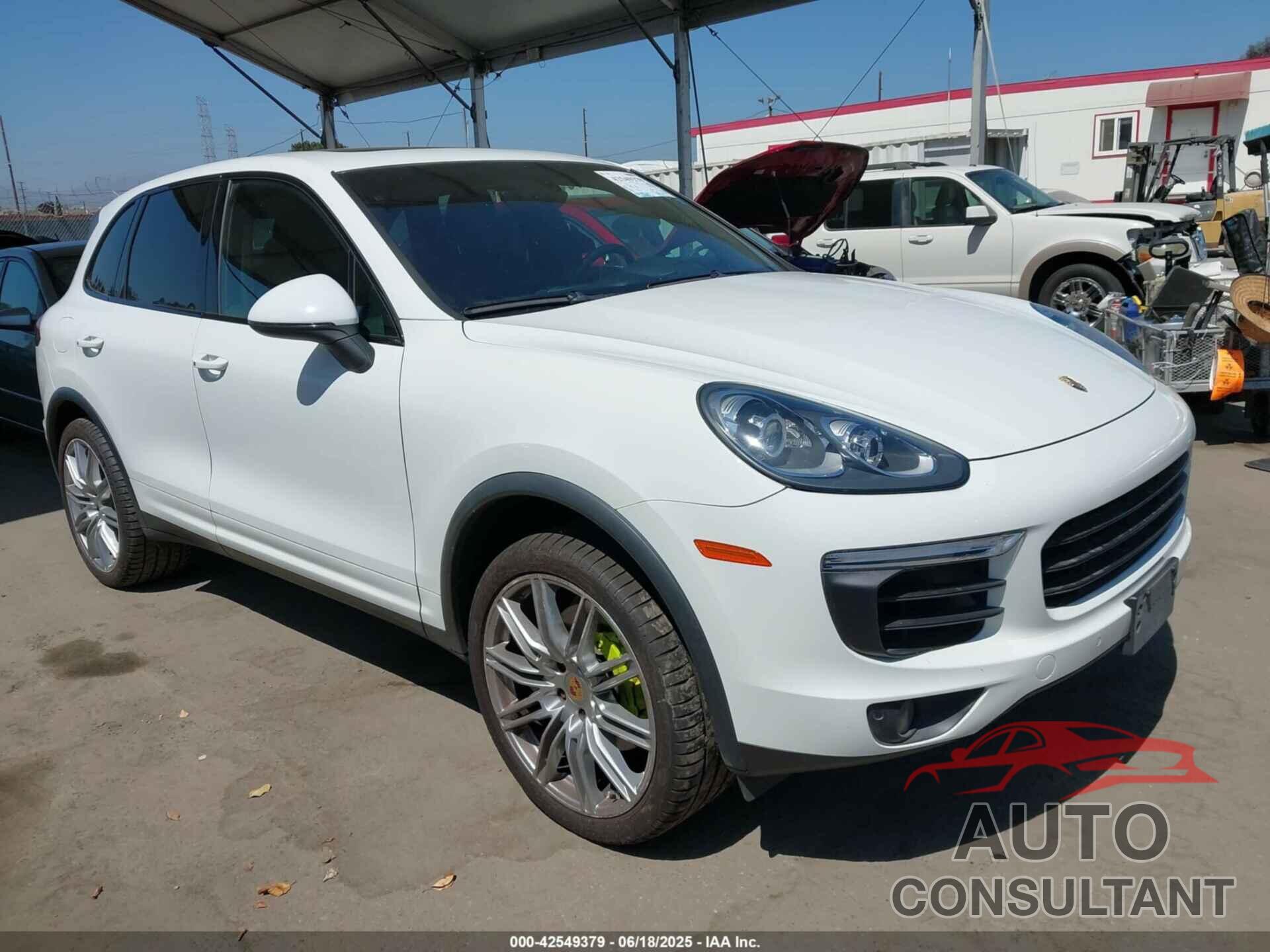 PORSCHE CAYENNE E-HYBRID 2016 - WP1AE2A25GLA63734