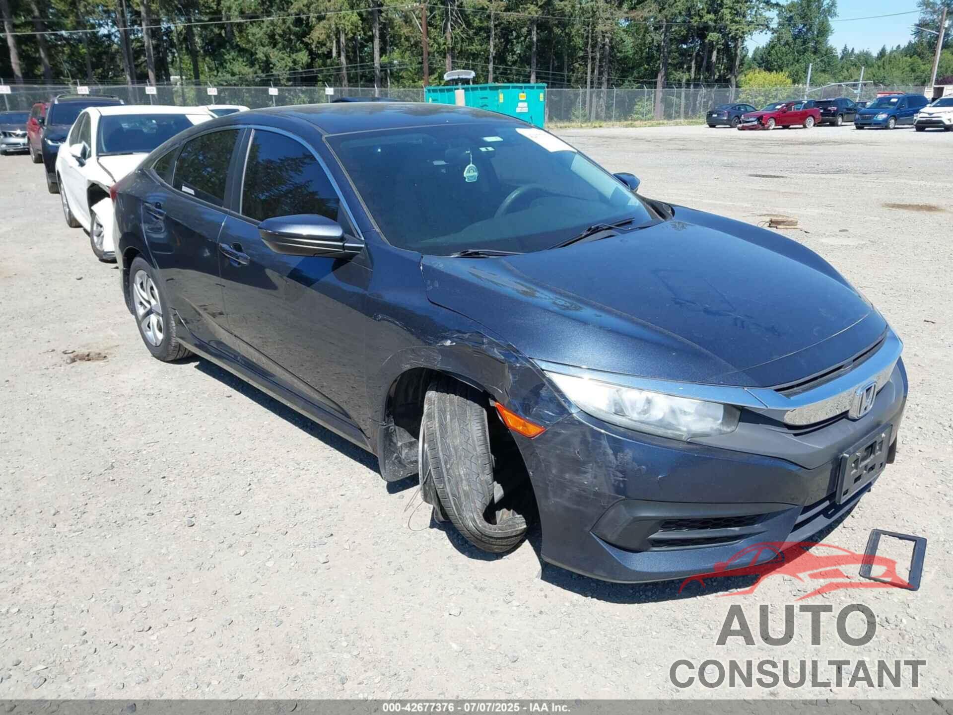 HONDA CIVIC 2016 - 19XFC2F5XGE237693