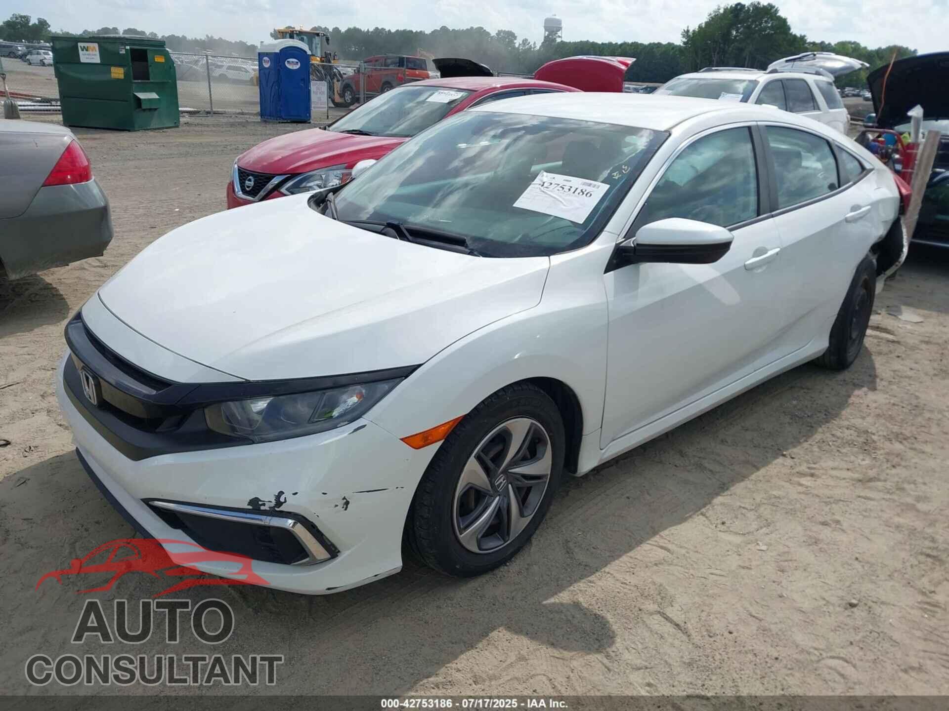 HONDA CIVIC 2019 - 2HGFC2F68KH568117