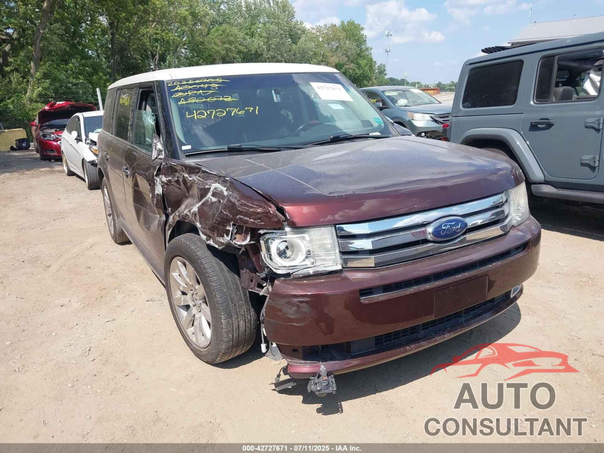 FORD FLEX 2009 - 2FMDK53C39BA90072