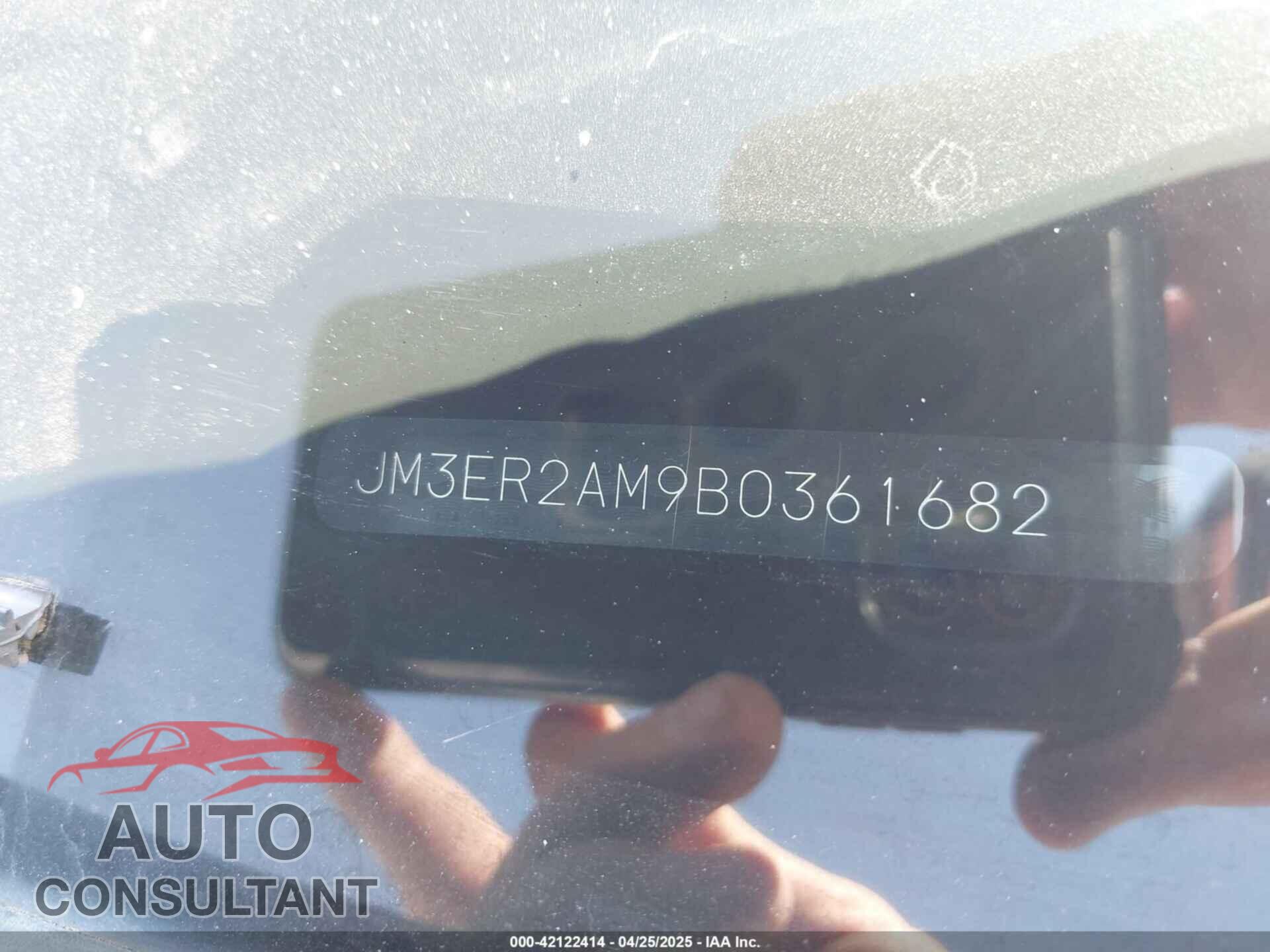 MAZDA CX-7 2011 - JM3ER2AM9B0361682