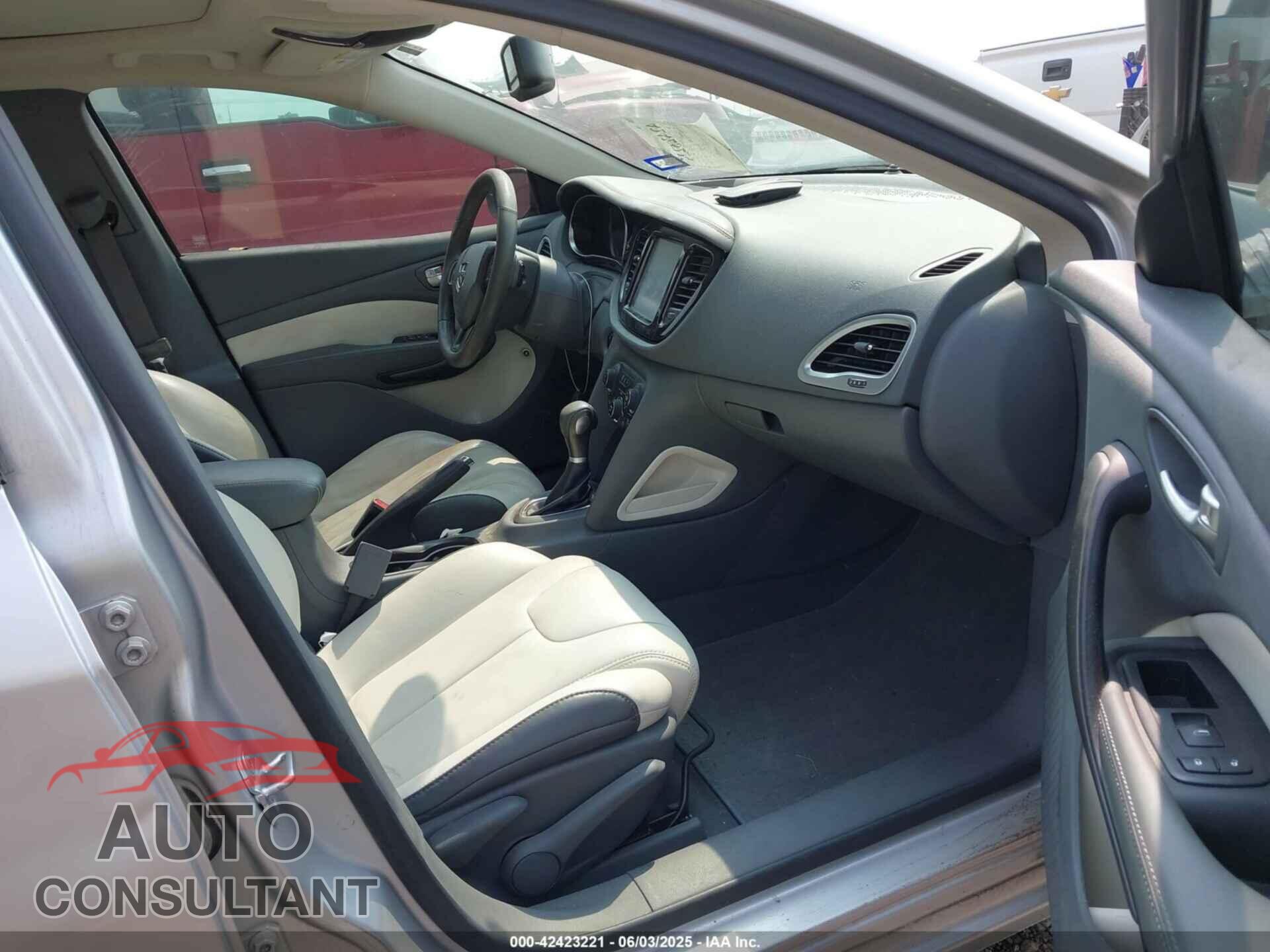 DODGE DART 2013 - 1C3CDFCH3DD198744