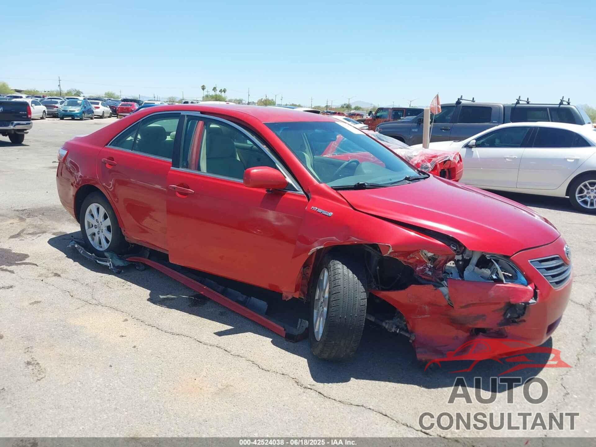 TOYOTA CAMRY HYBRID 2009 - 4T1BB46K49U107766