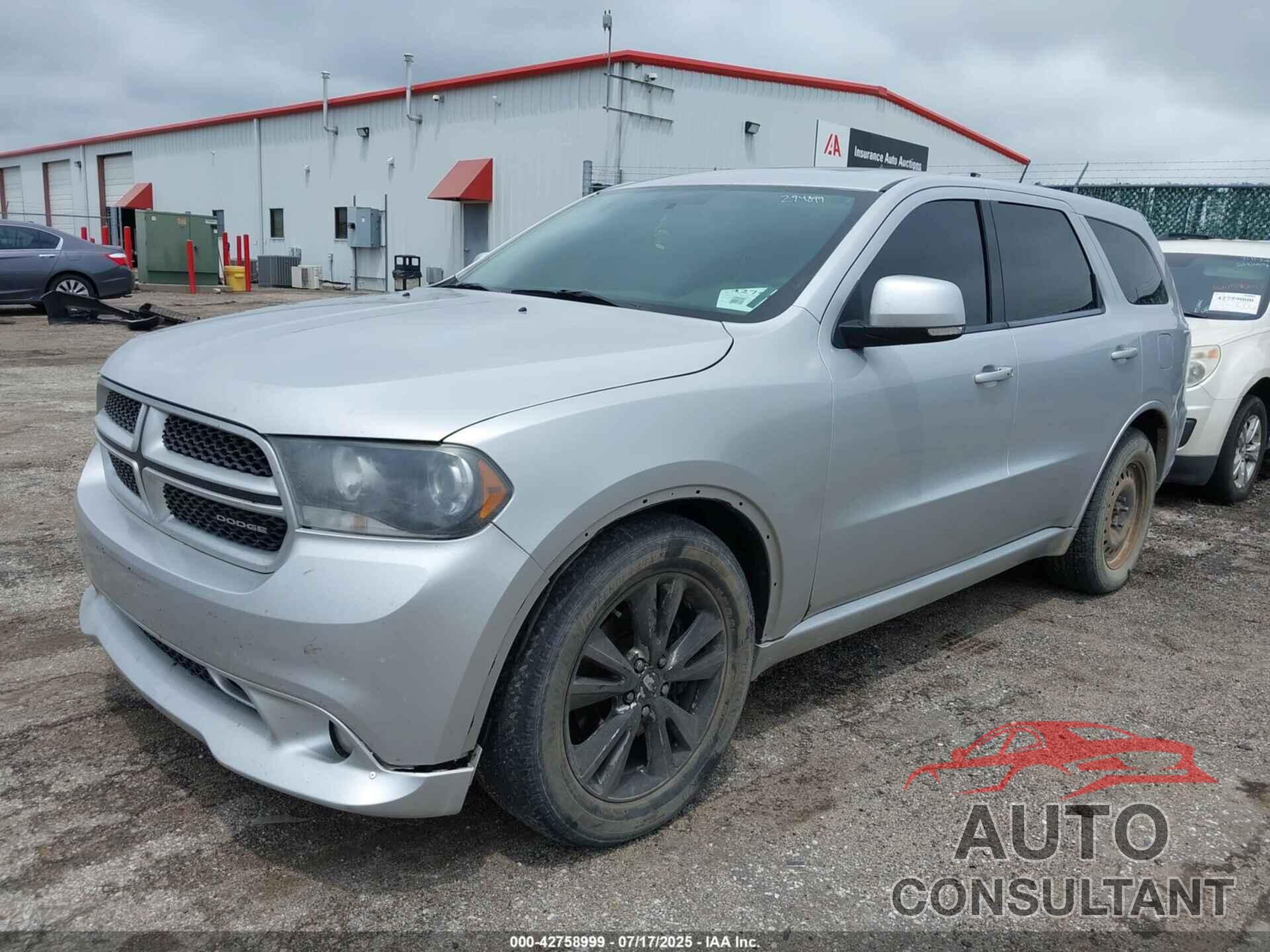 DODGE DURANGO 2012 - 1C4SDJCT4CC294899