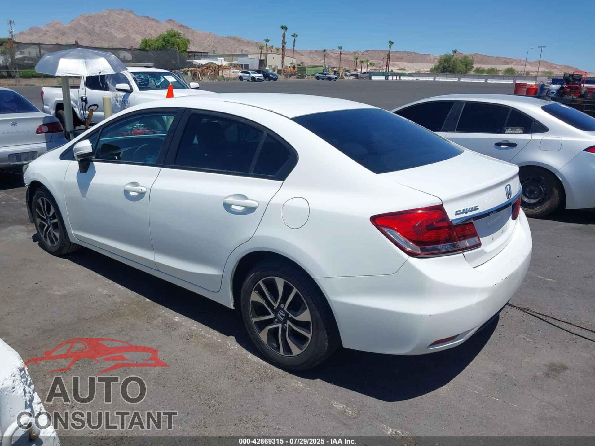 HONDA CIVIC 2014 - 19XFB2F59EE223624