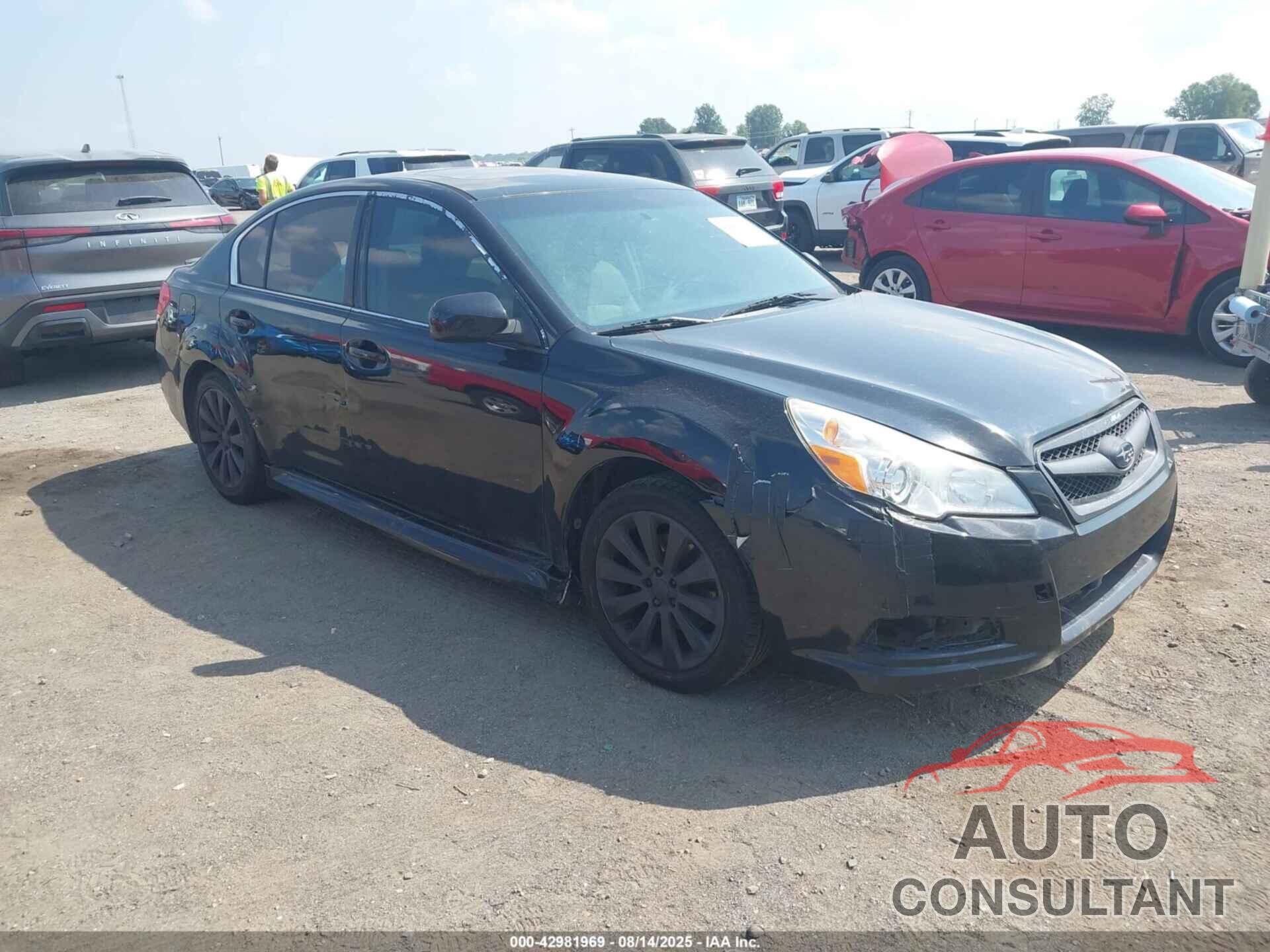 SUBARU LEGACY 2012 - 4S3BMCK60C3022955