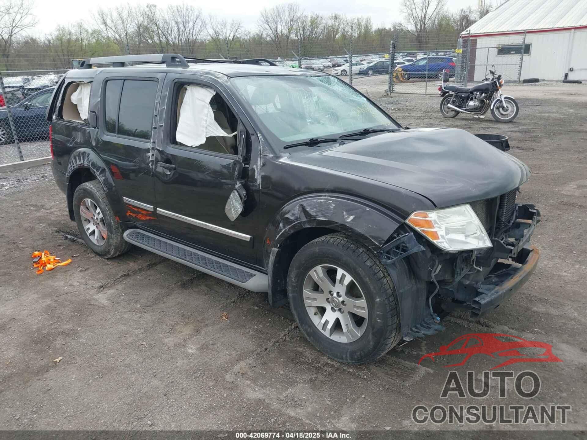 NISSAN PATHFINDER 2012 - 5N1AR1NN3CC627682