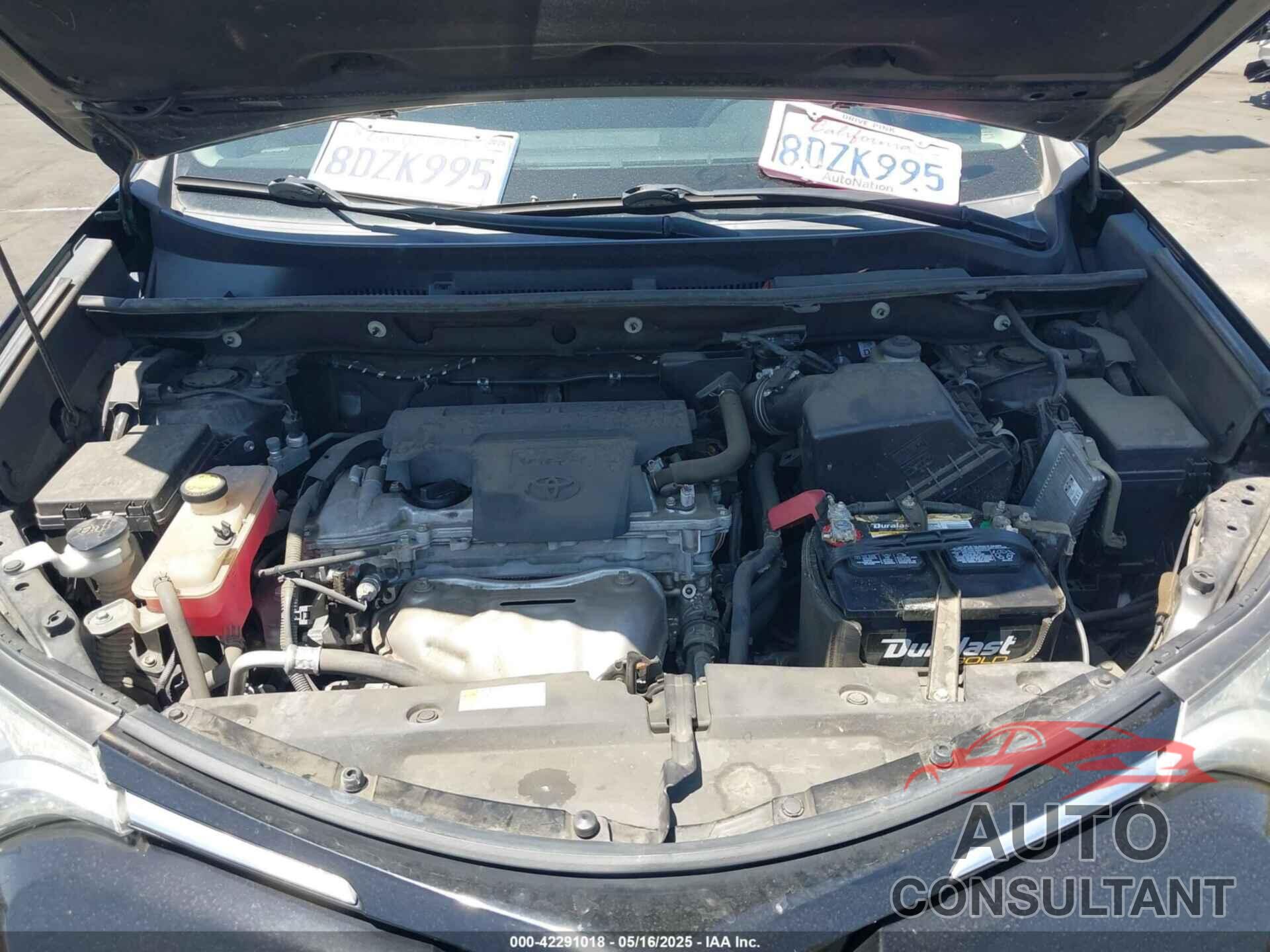 TOYOTA RAV4 2018 - 2T3WFREV1JW450514