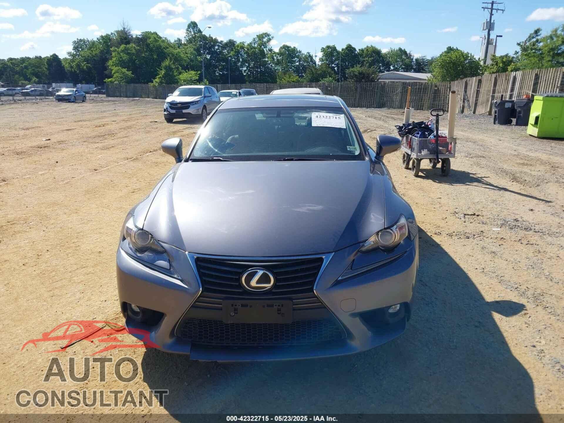 LEXUS IS 250 2015 - JTHBF1D27F5076348