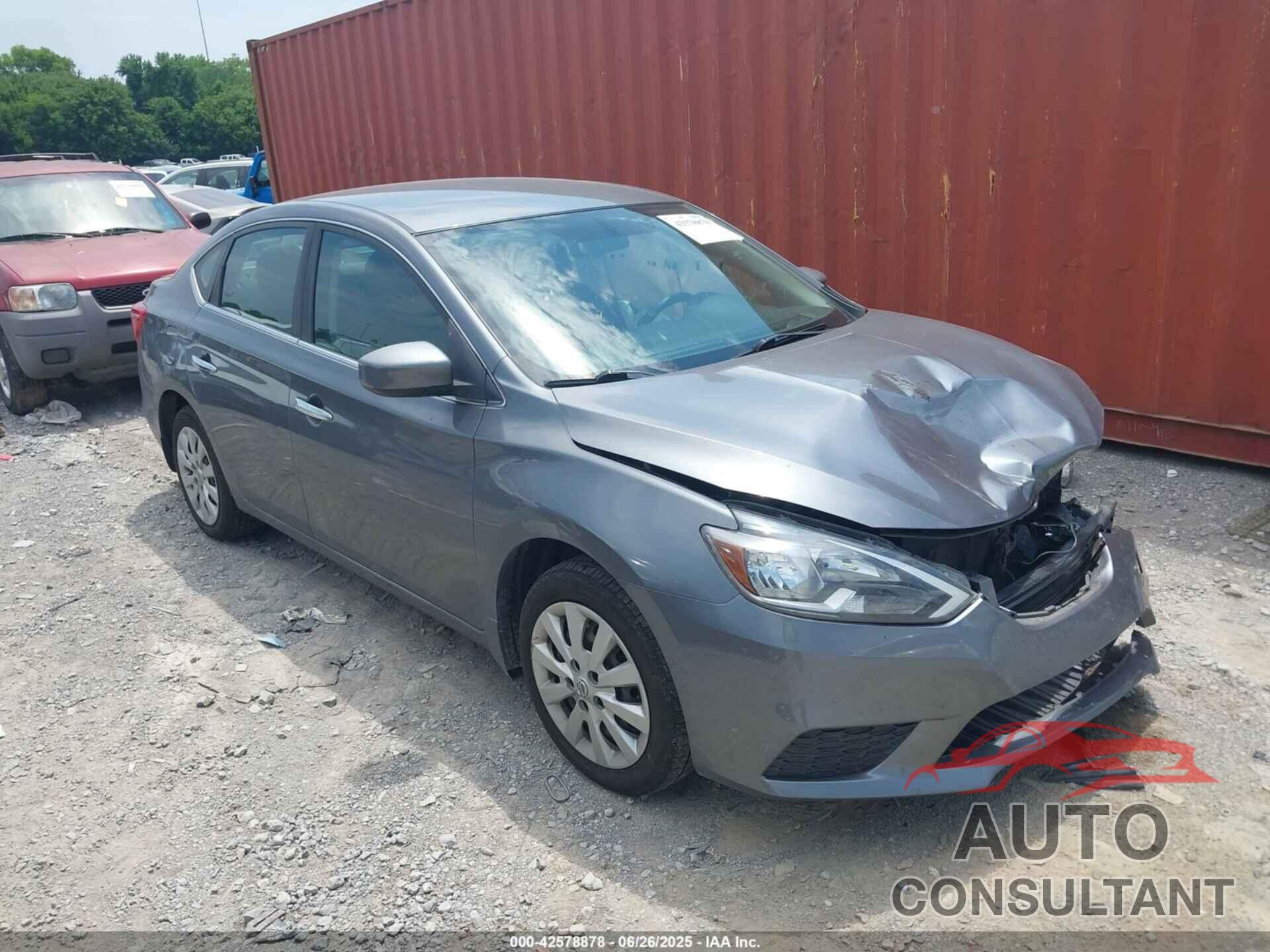 NISSAN SENTRA 2019 - 3N1AB7AP1KY447712