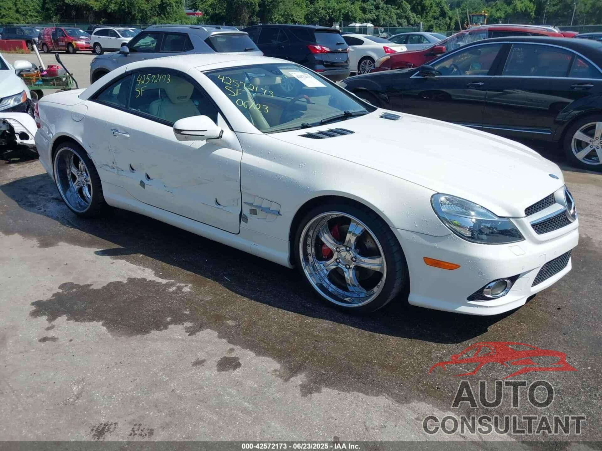 MERCEDES-BENZ SL 550 2009 - WDBSK71F29F147671
