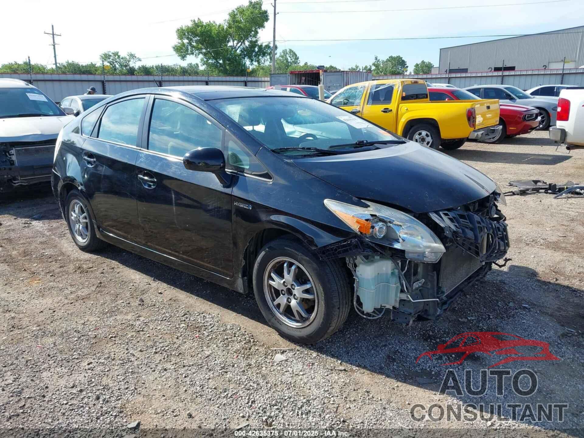 TOYOTA PRIUS 2010 - JTDKN3DU4A0237147