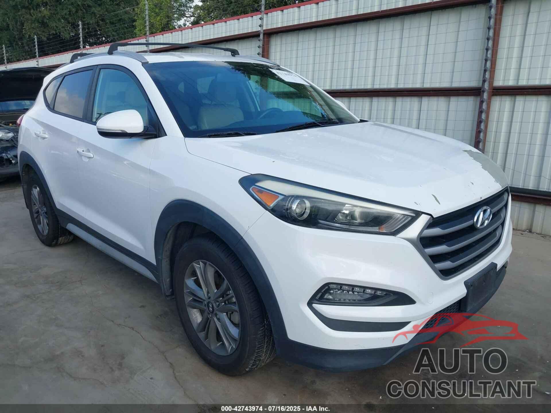 HYUNDAI TUCSON 2017 - KM8J33A46HU365149