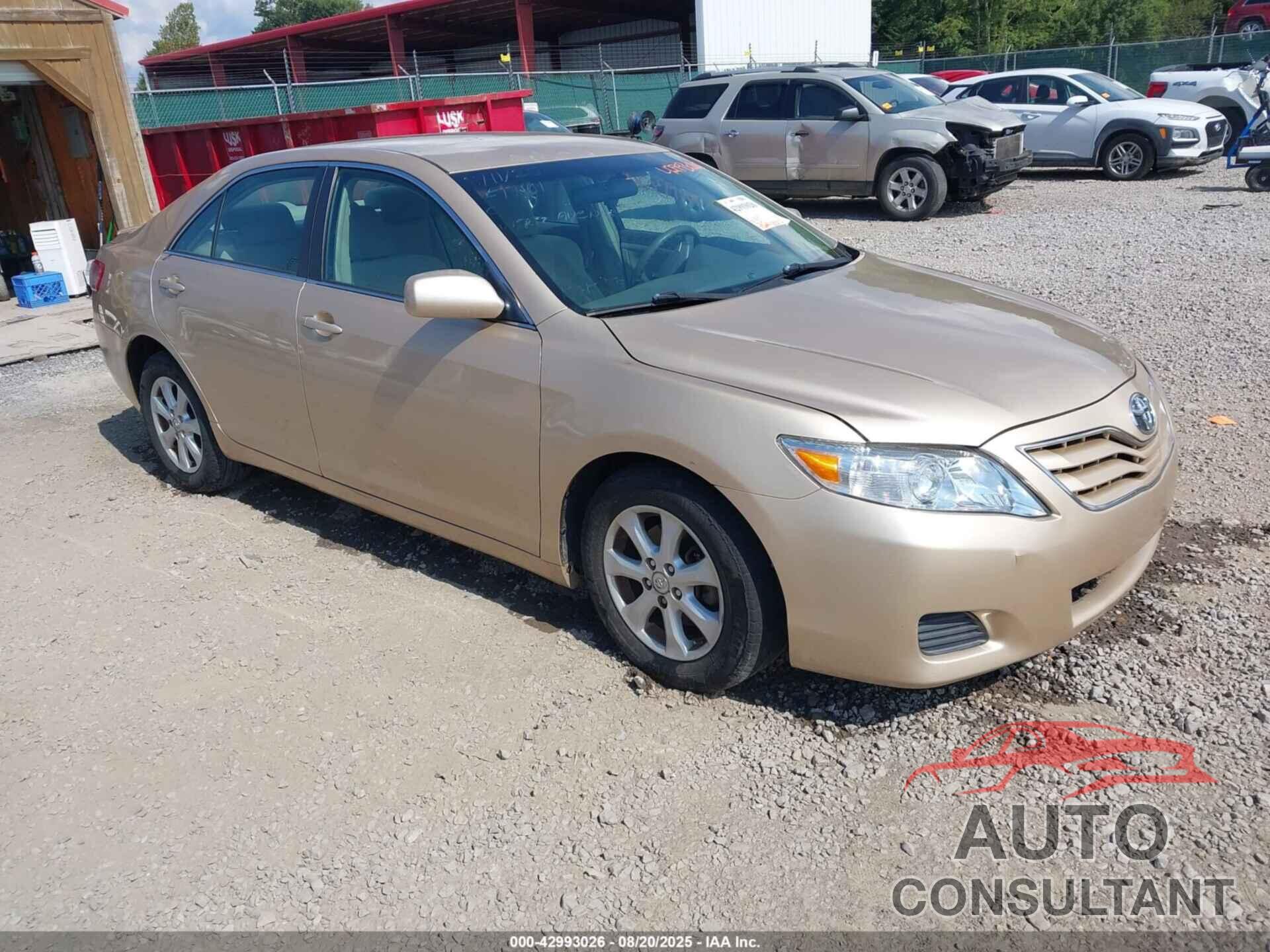 TOYOTA CAMRY 2011 - 4T1BF3EK0BU231751