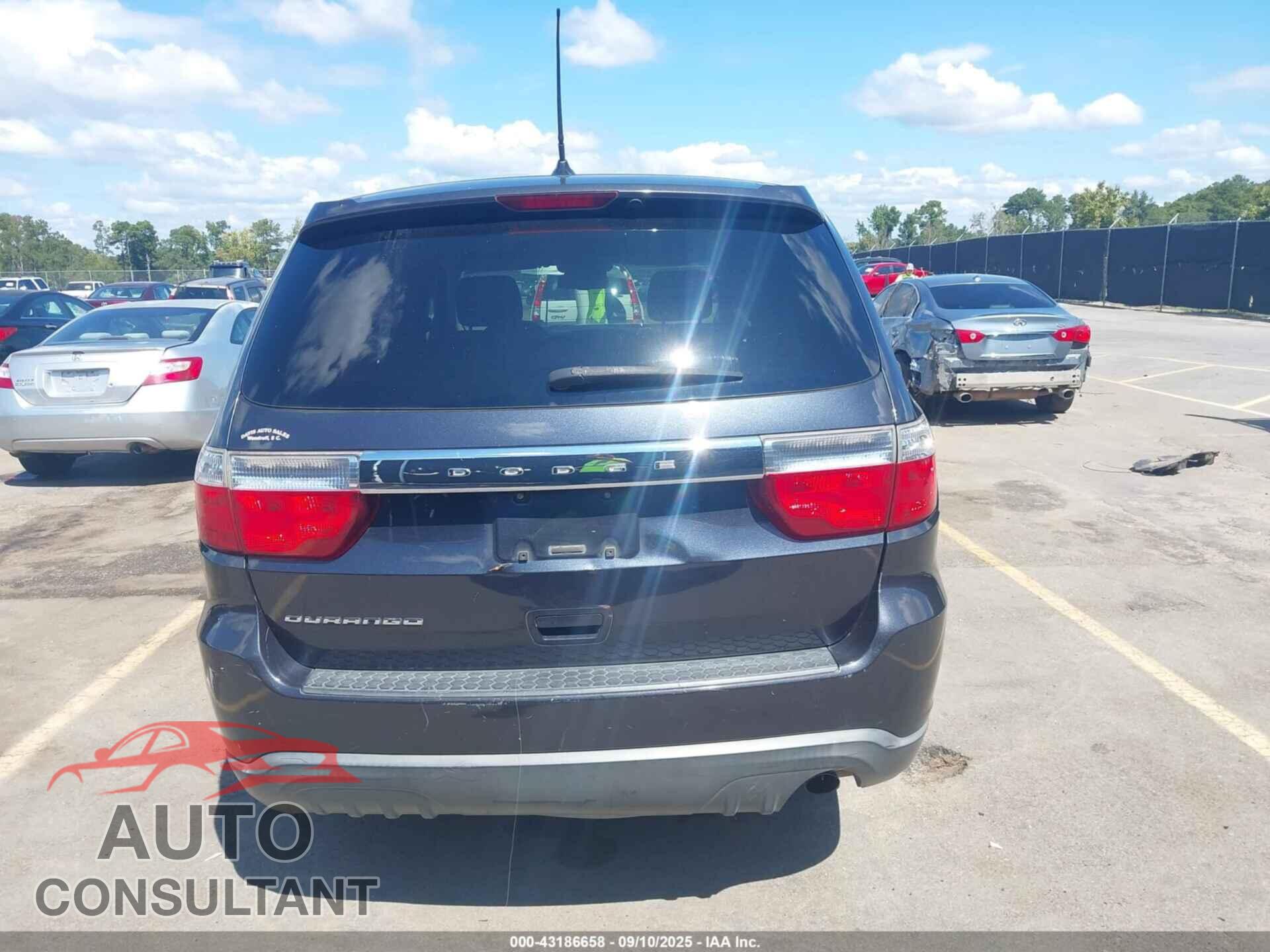 DODGE DURANGO 2013 - 1C4RDHAG5DC683310