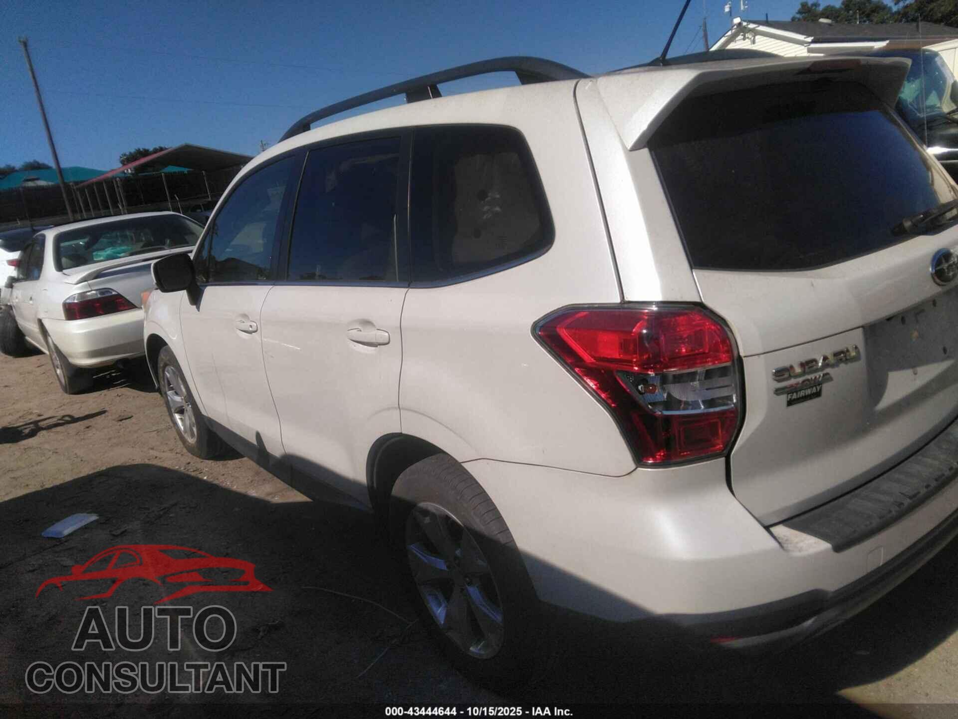 SUBARU FORESTER 2015 - JF2SJAHC2FH416069