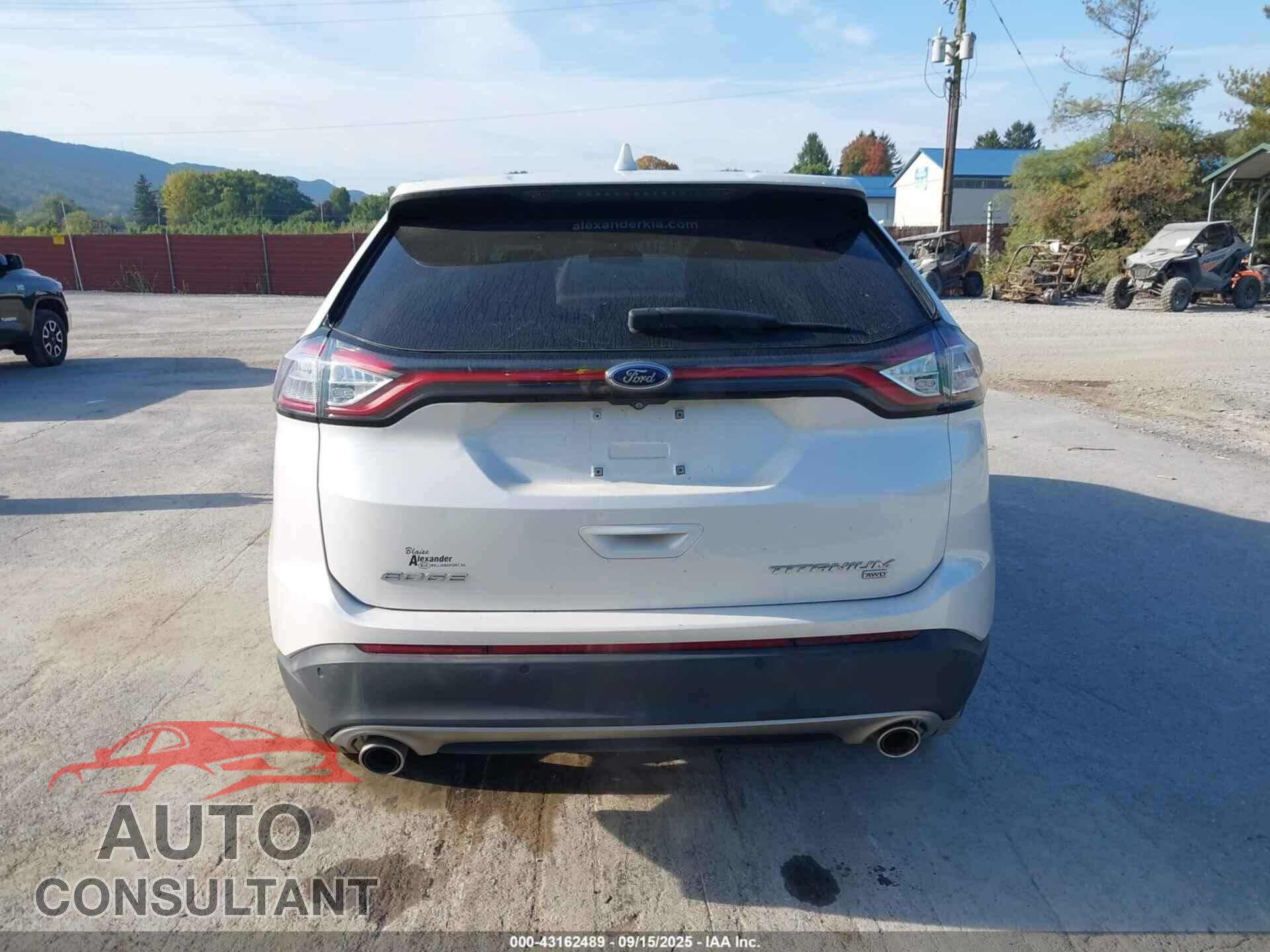 FORD EDGE 2017 - 2FMPK4K83HBB40231