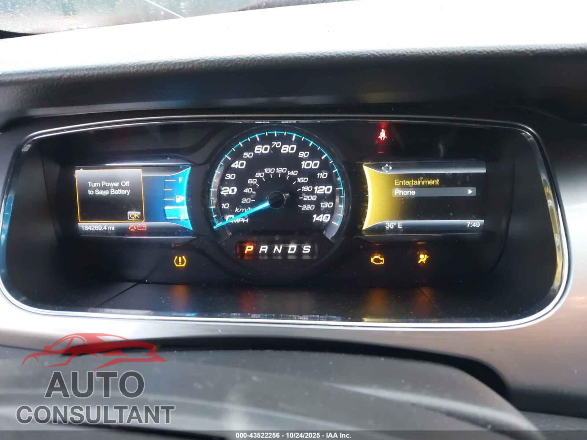 FORD TAURUS 2014 - 1FAHP2E81EG117230
