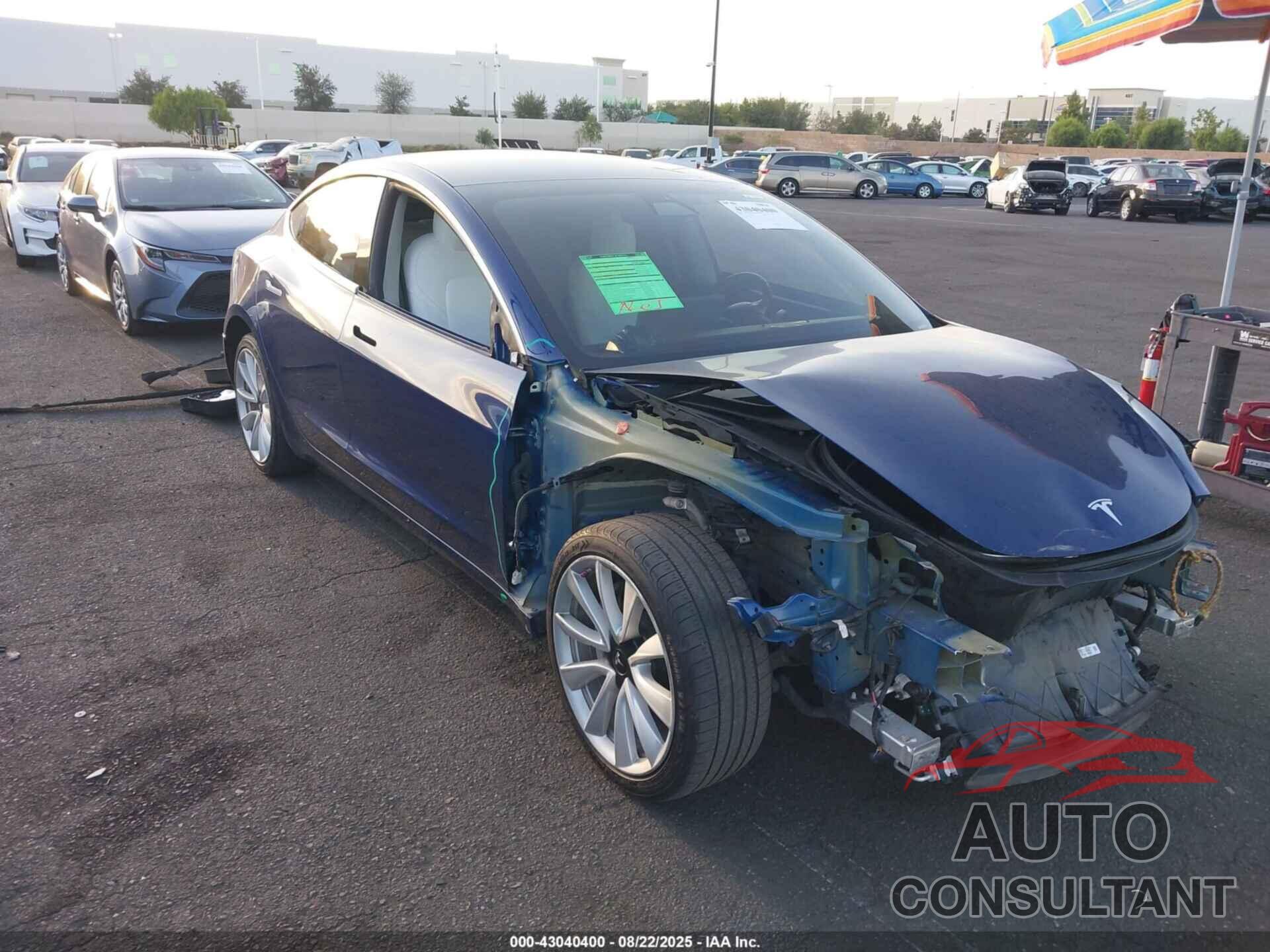 TESLA MODEL 3 2019 - 5YJ3E1EA7KF445250