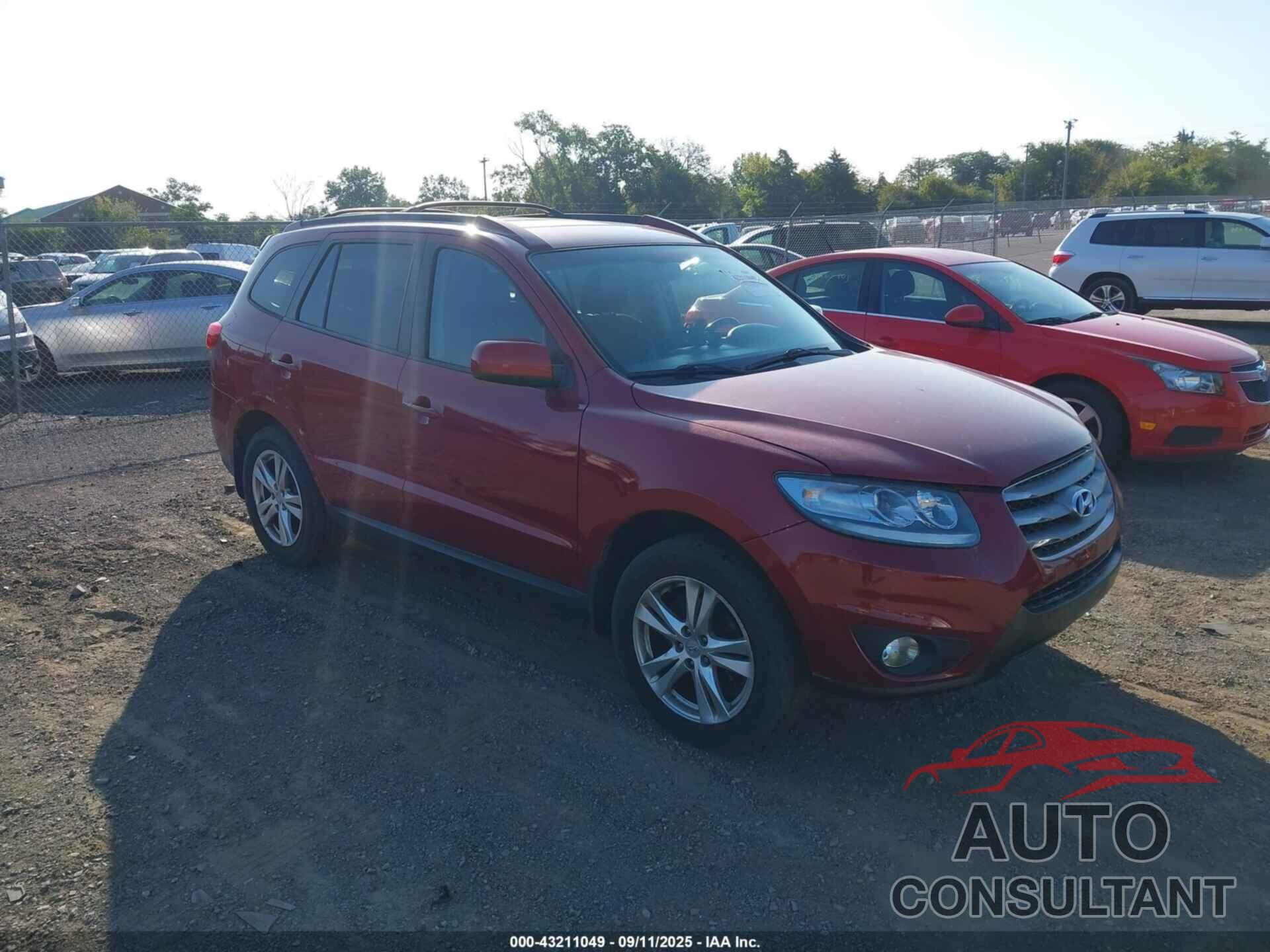 HYUNDAI SANTA FE 2012 - 5XYZH4AG7CG145439