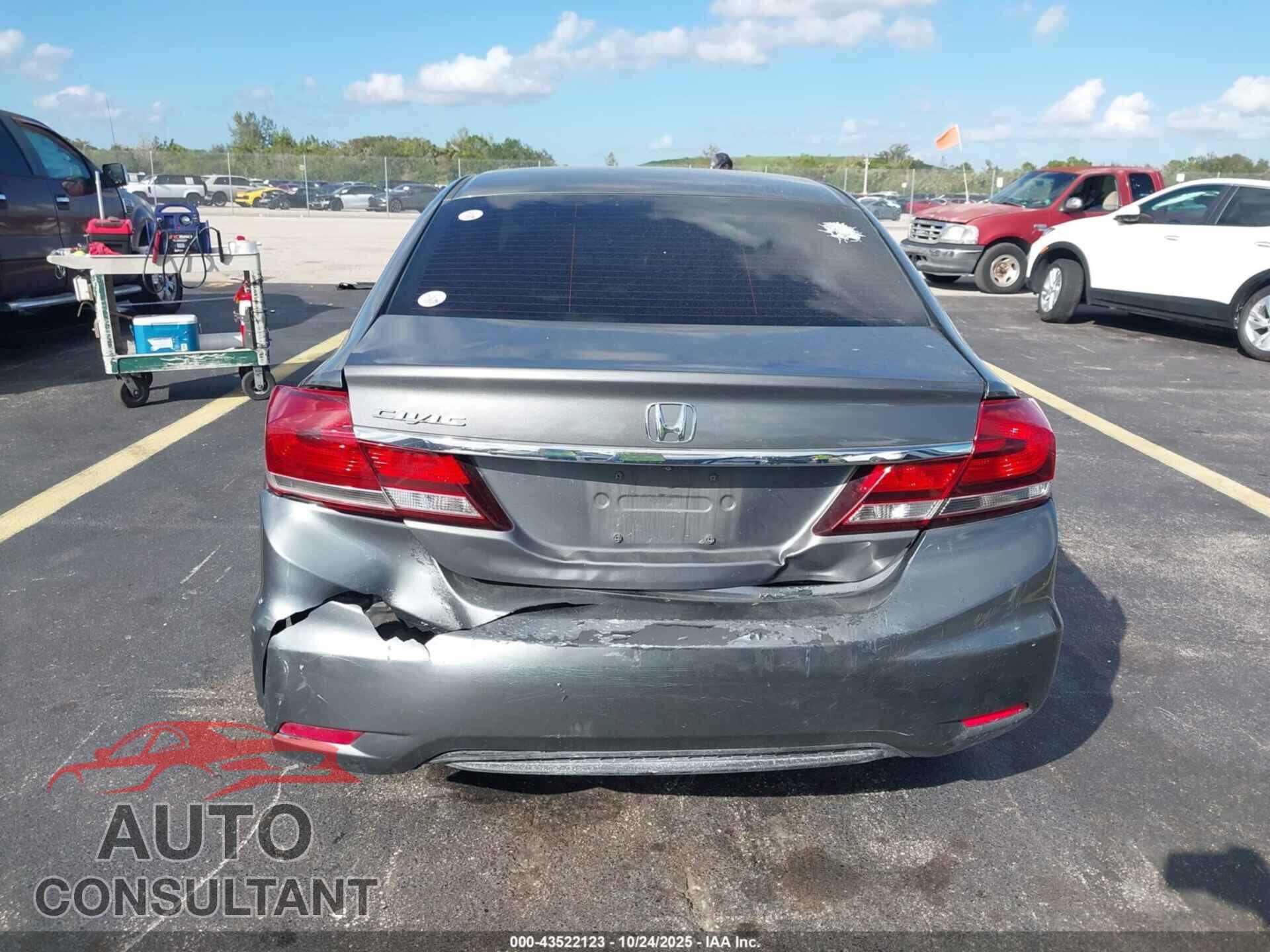 HONDA CIVIC 2013 - 19XFB2F57DE081062